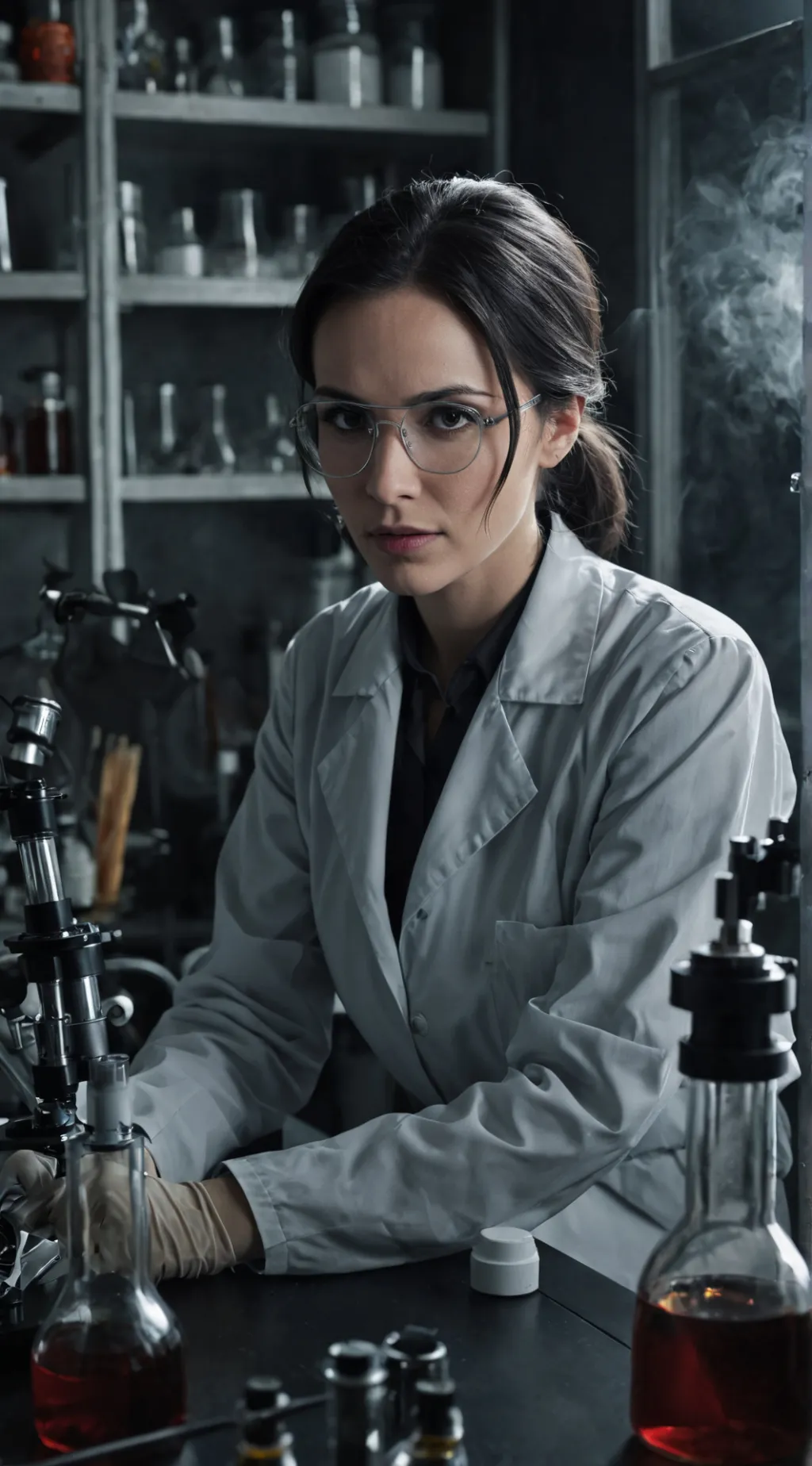 ai character: Dr. Gabby W background