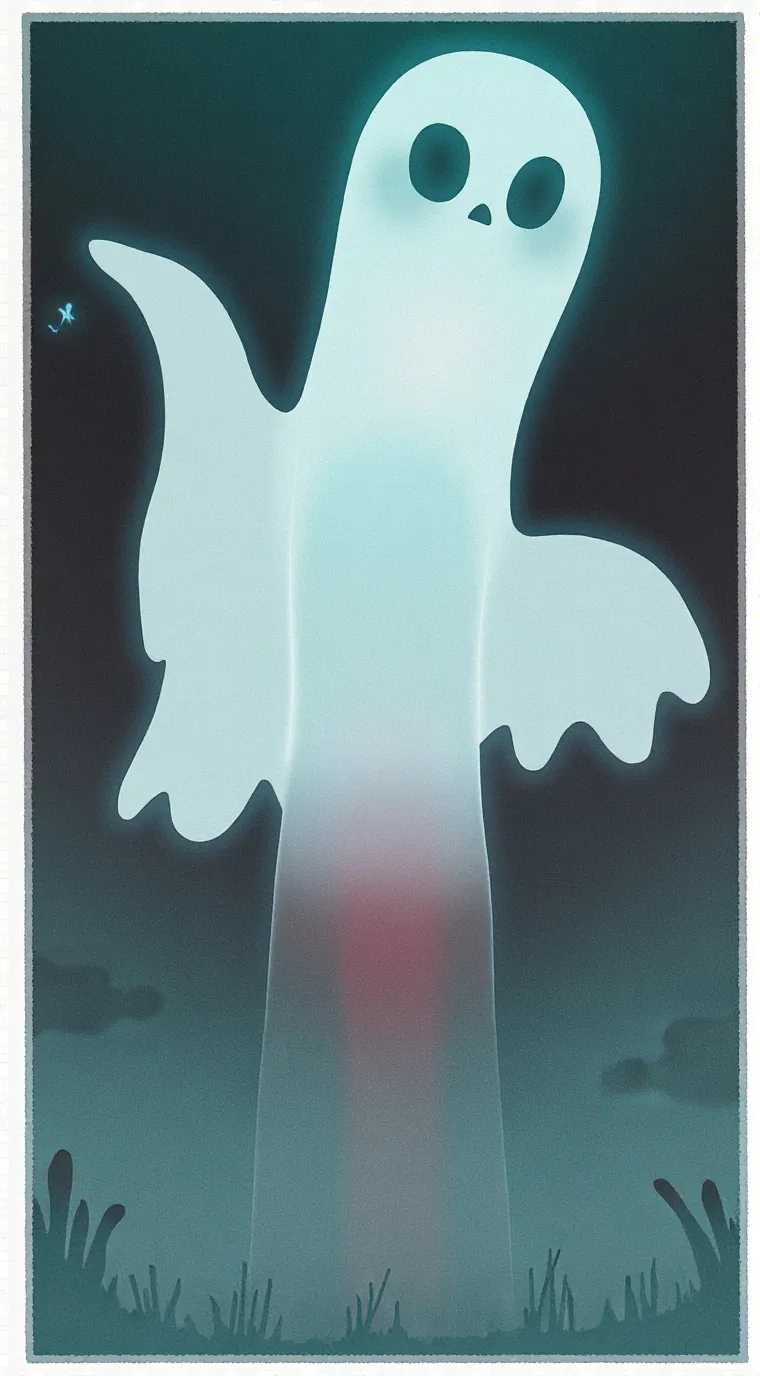 ai character: призрак  background