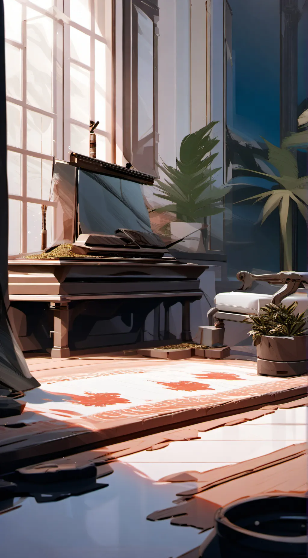 ai character: Дурка background