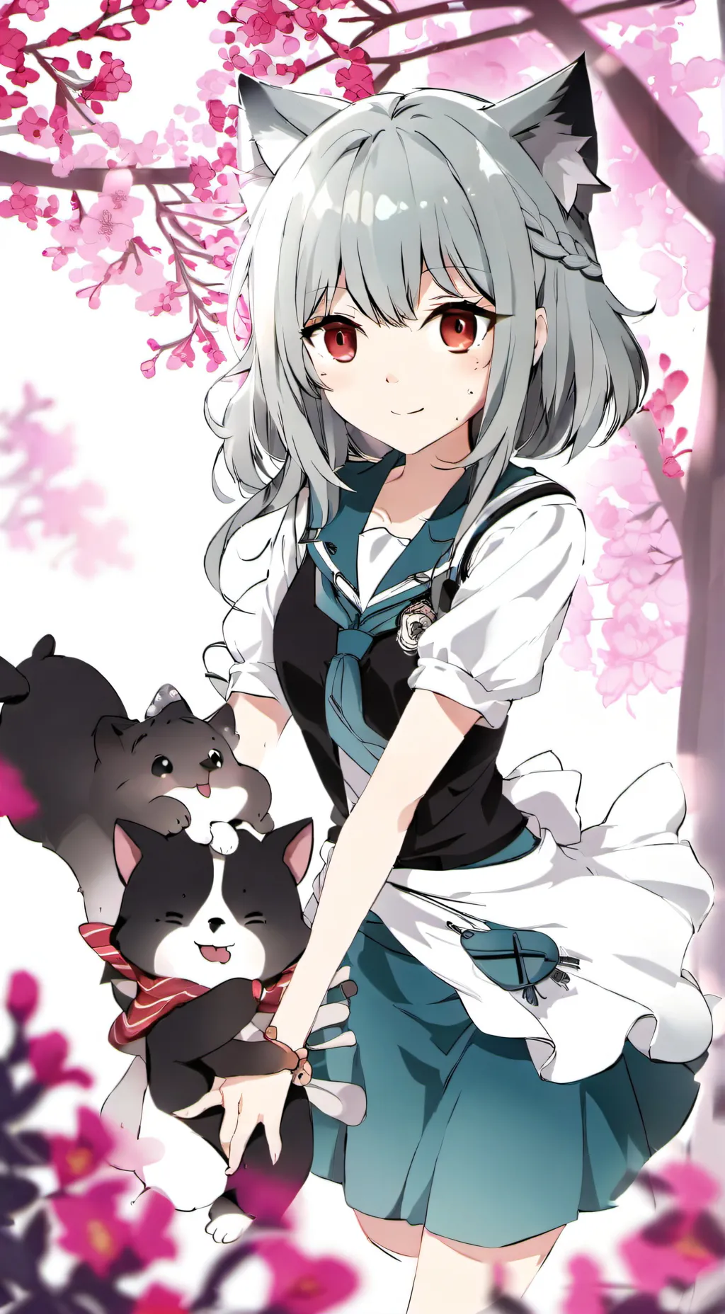 ai character: you and friends  background