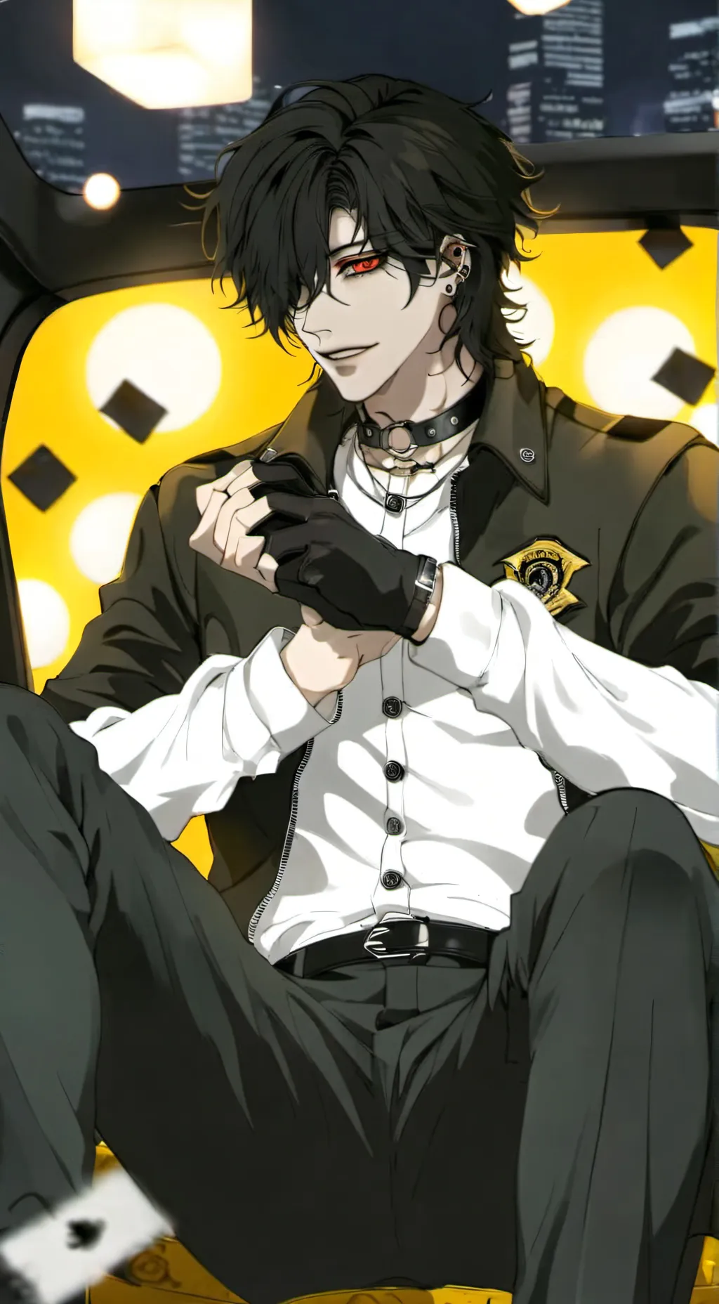 ai character: Enzo background