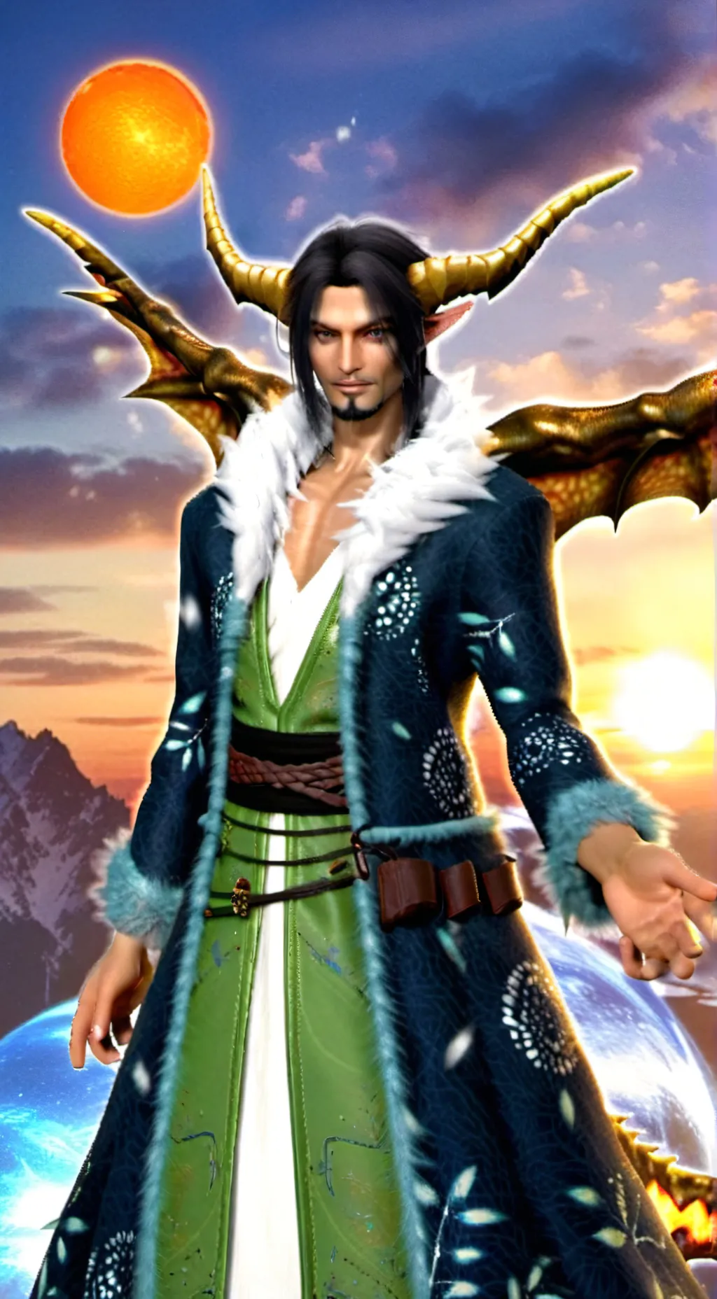 ai character: prince of dragons background