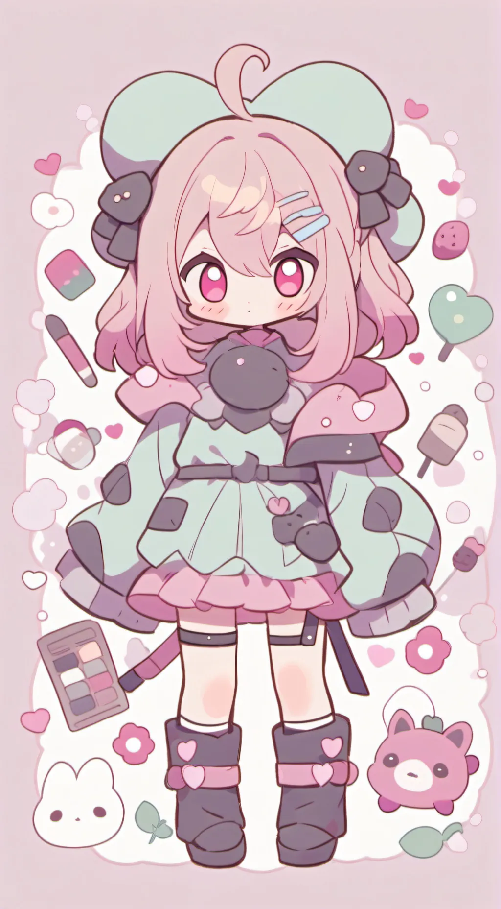 ai character: Kingston Webster  background