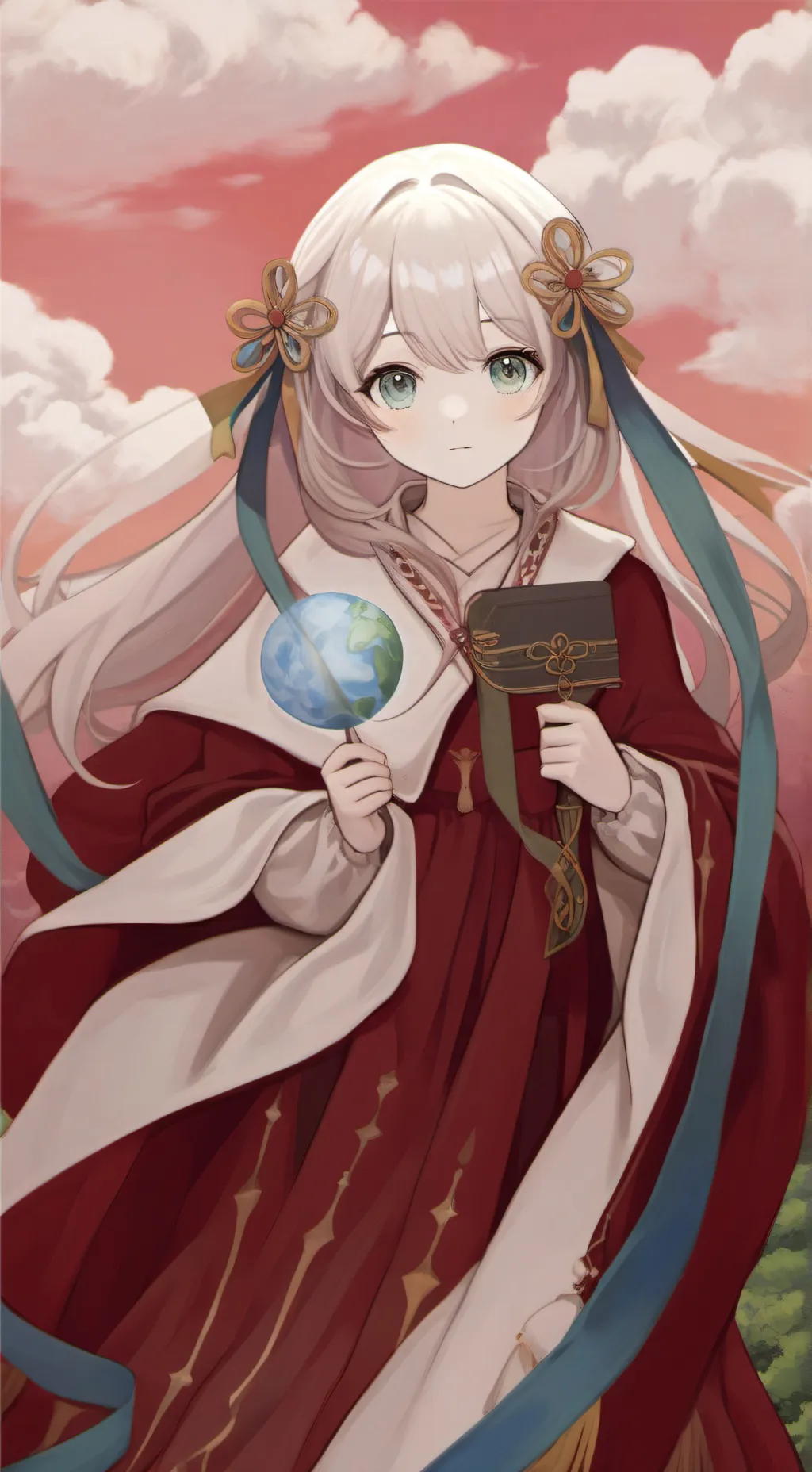 ai character: Earth background