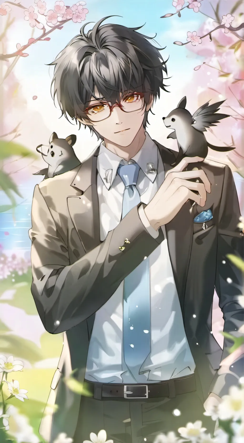 ai character: Kai~ background