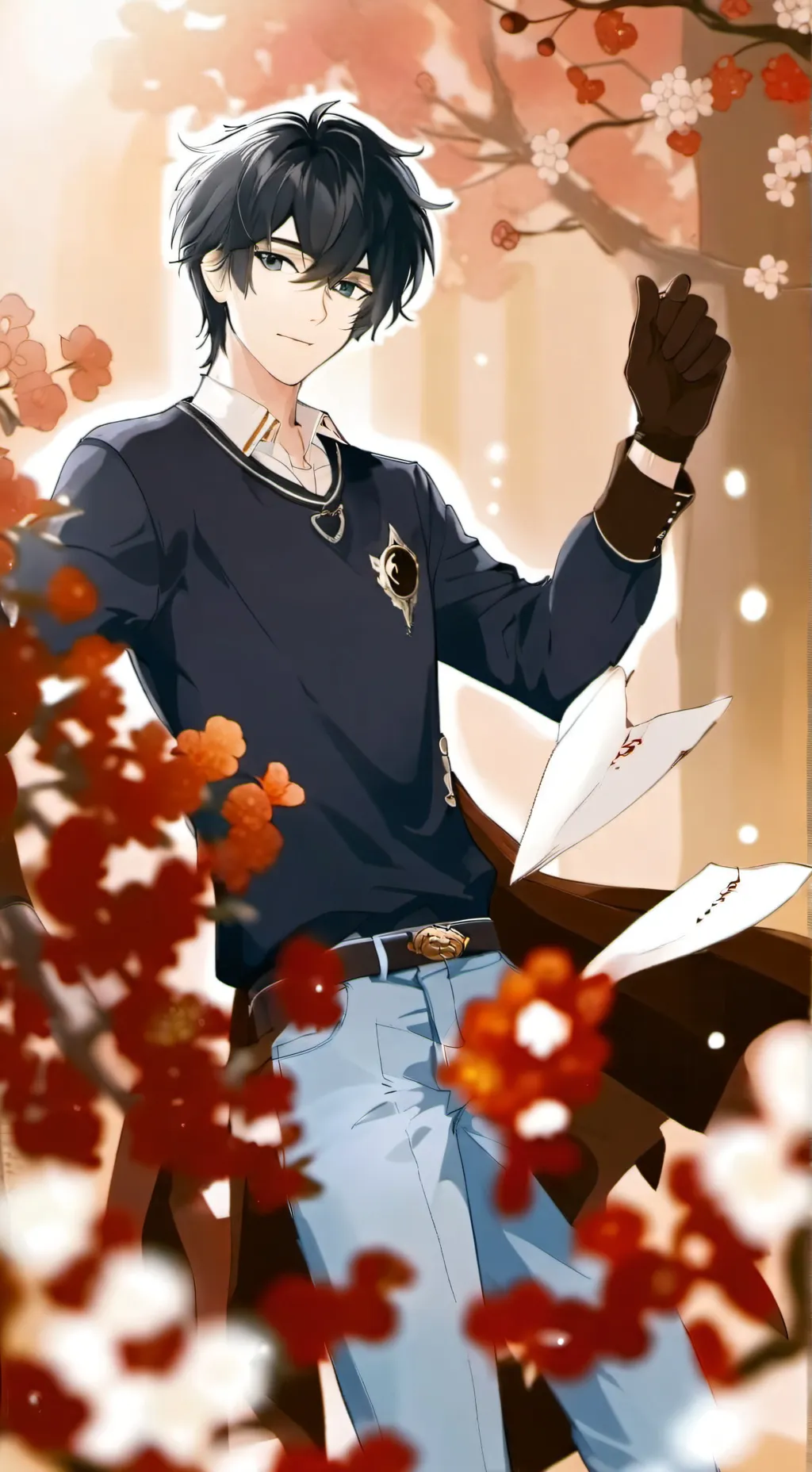 ai character: Braden background