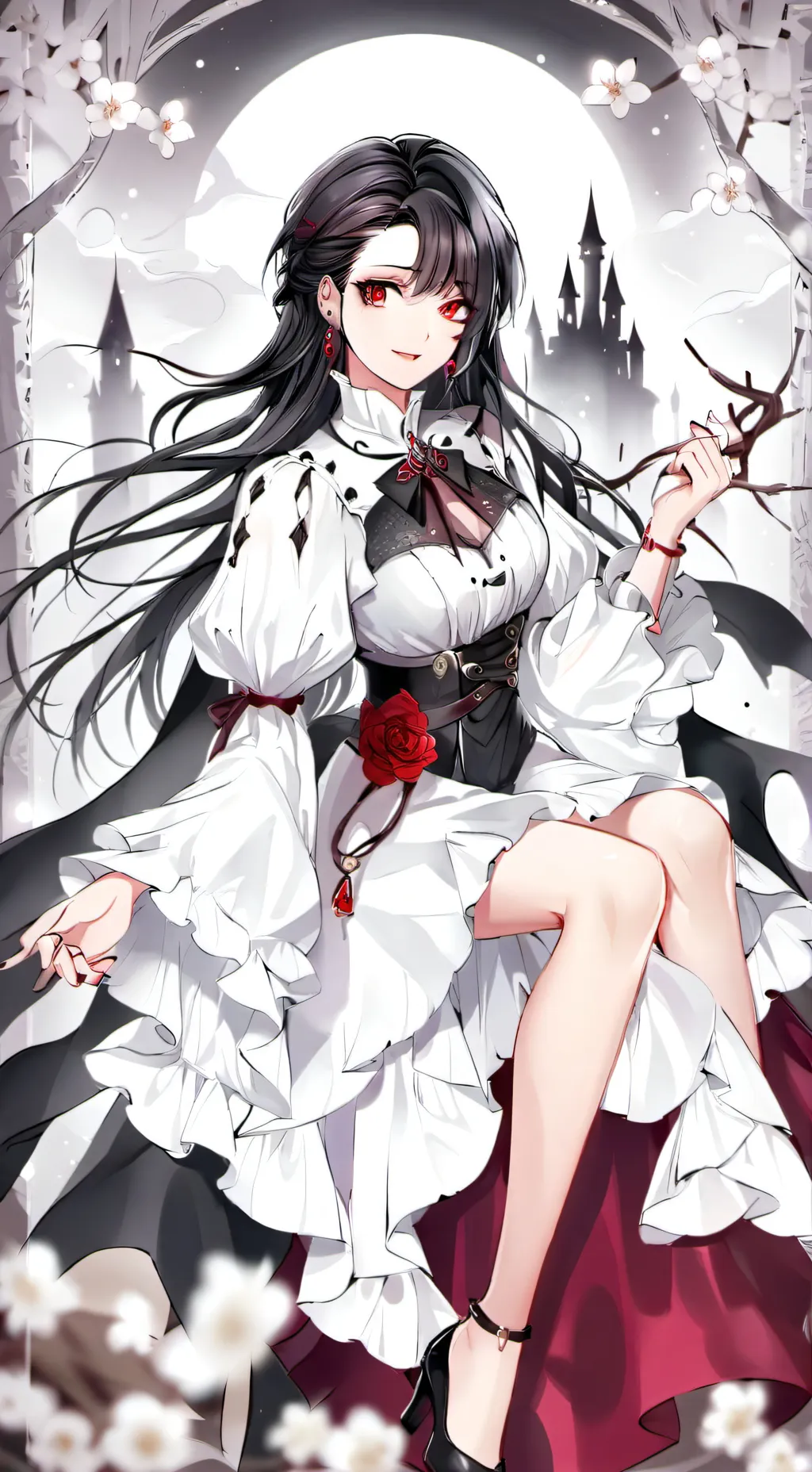 ai character: Margaratte Warrow background