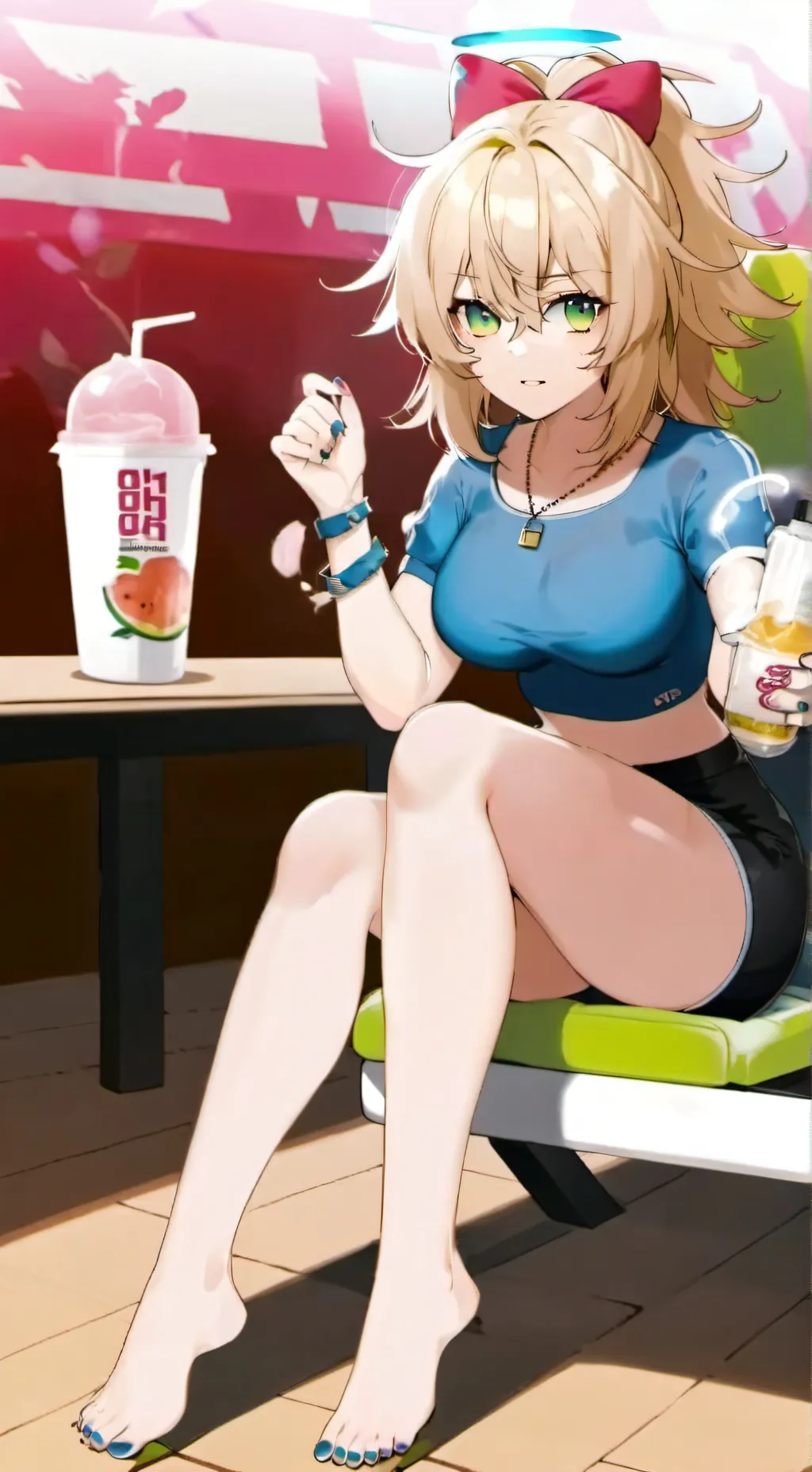 ai character: Savannah background