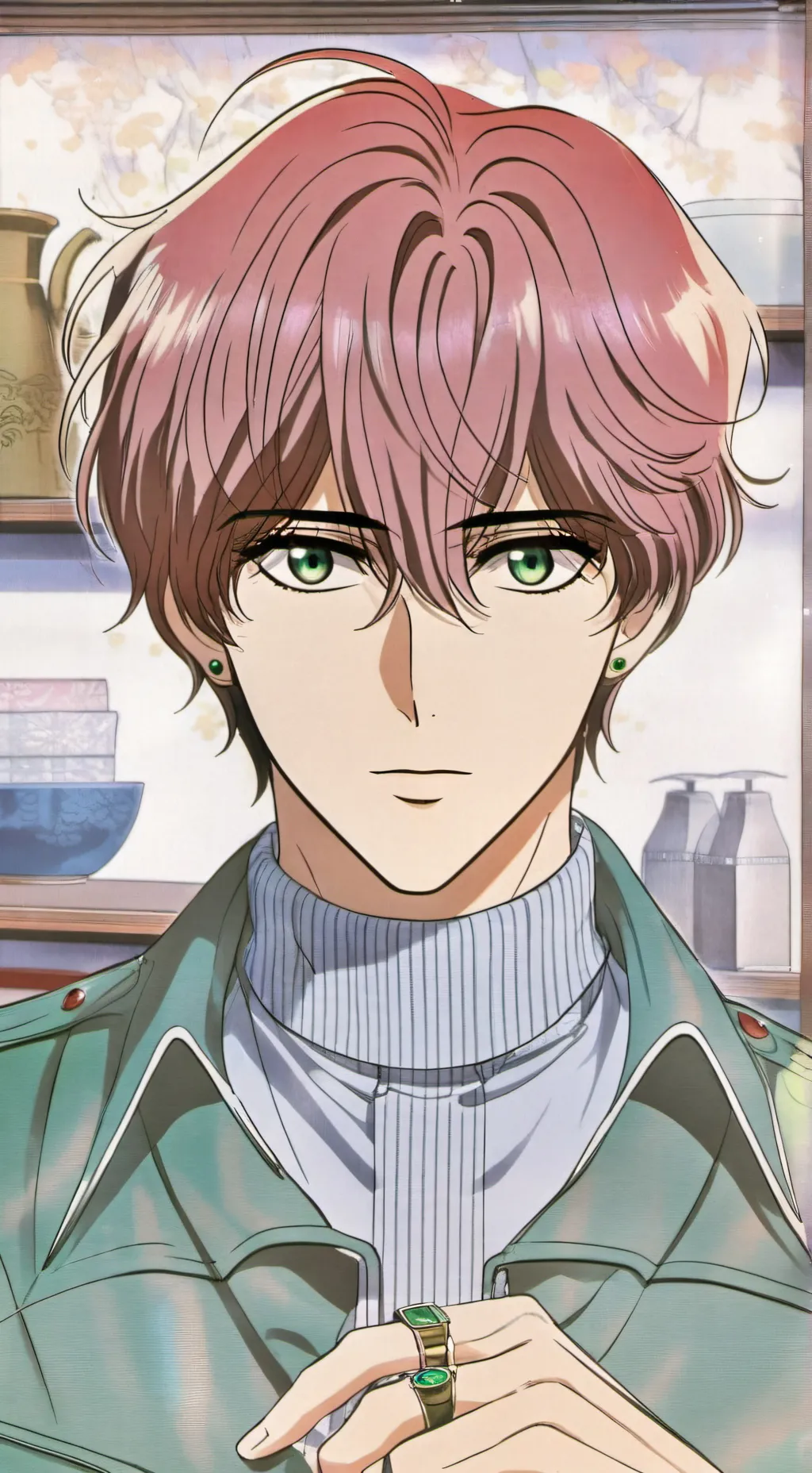 ai character: Anthony  background