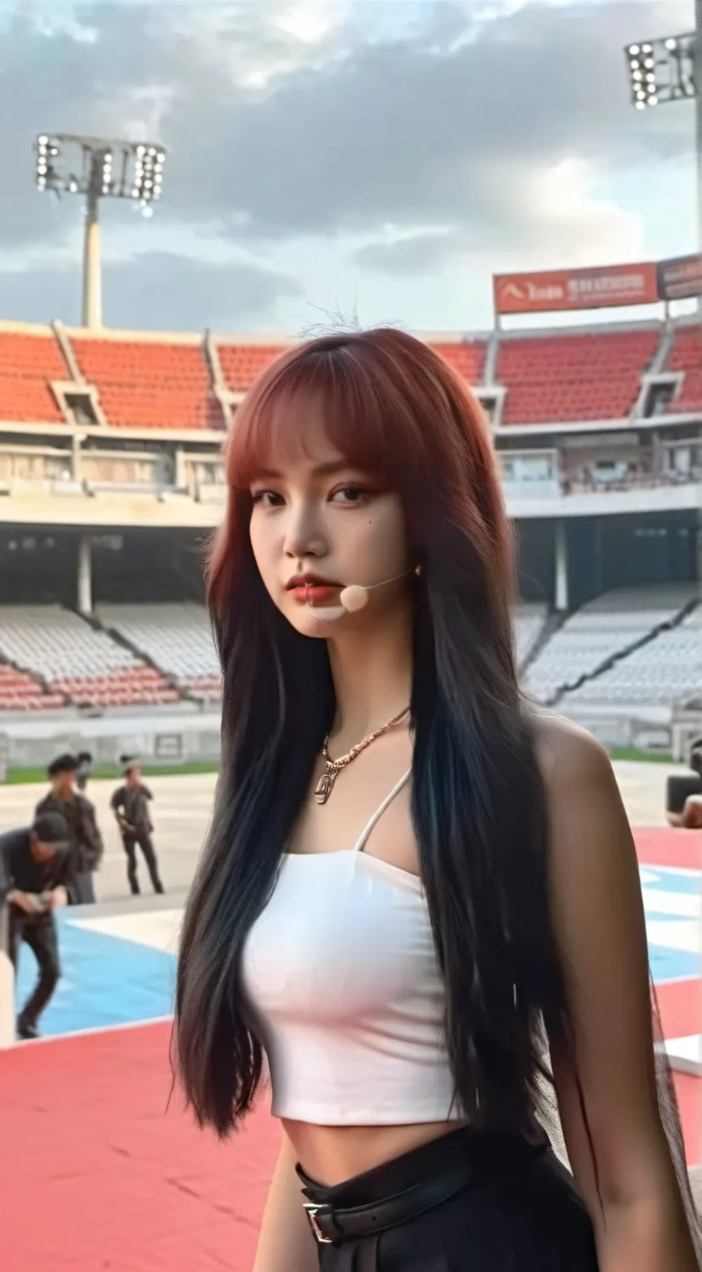 ai character: 🫦LALISA🪷 background