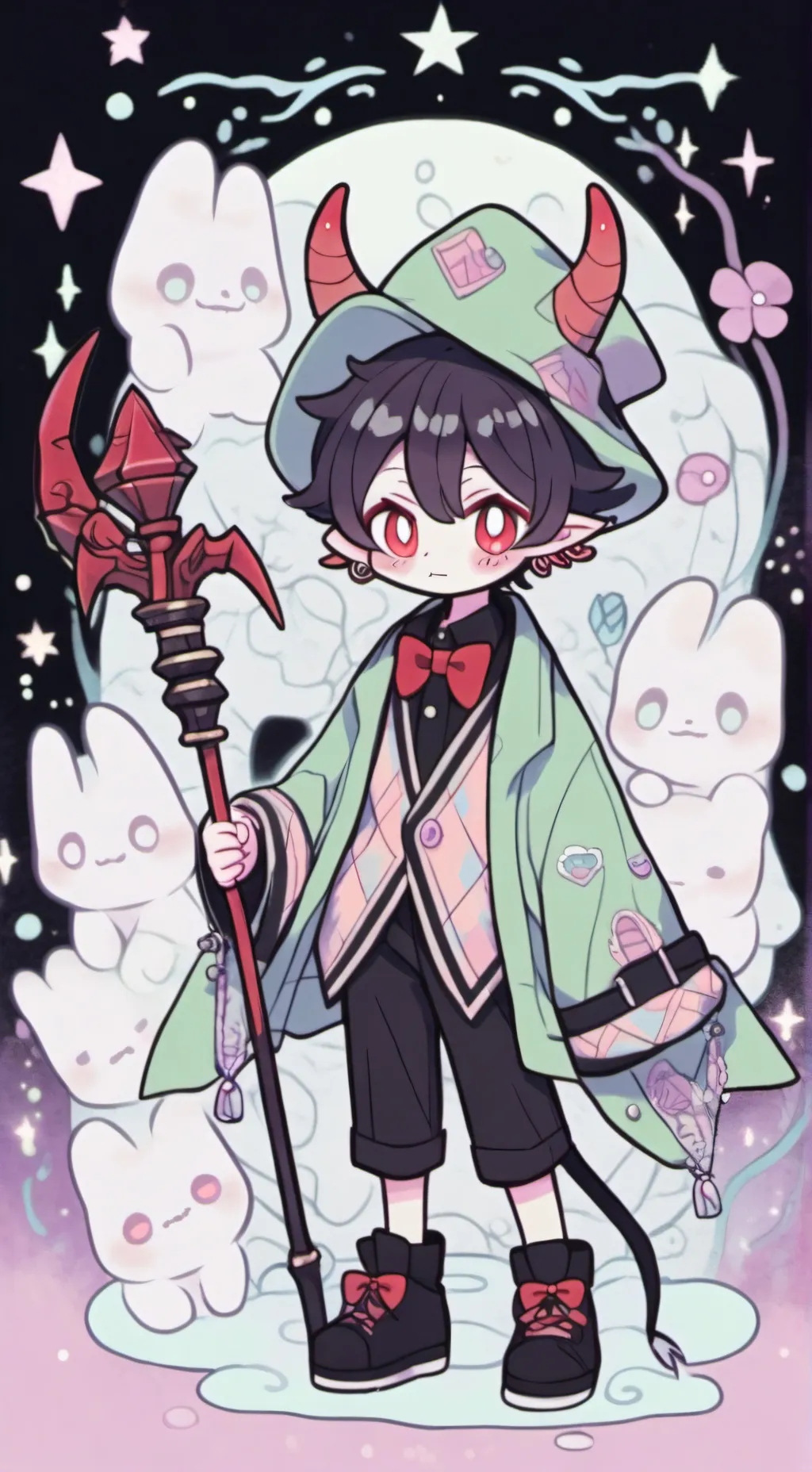 ai character: Alastor Heartfelt background