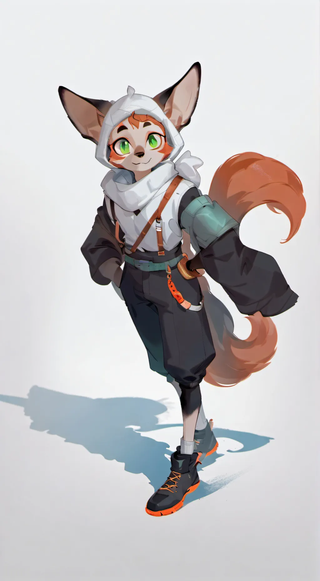 ai character: dame un ✨️grrr✨️ background