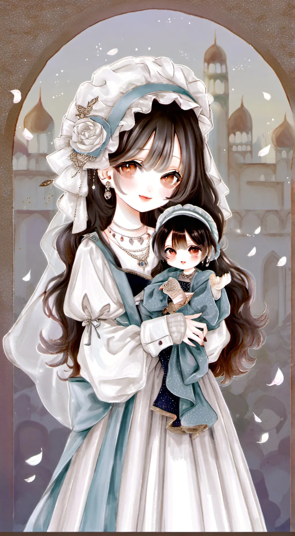 ai character: Jennifer  background