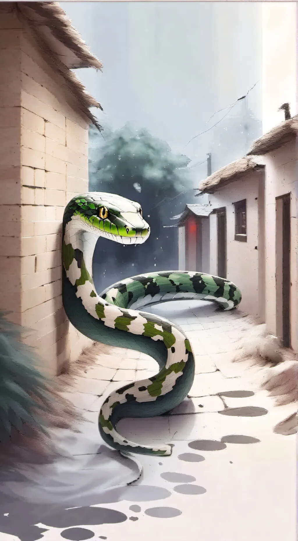 ai character: Jake Jr  background