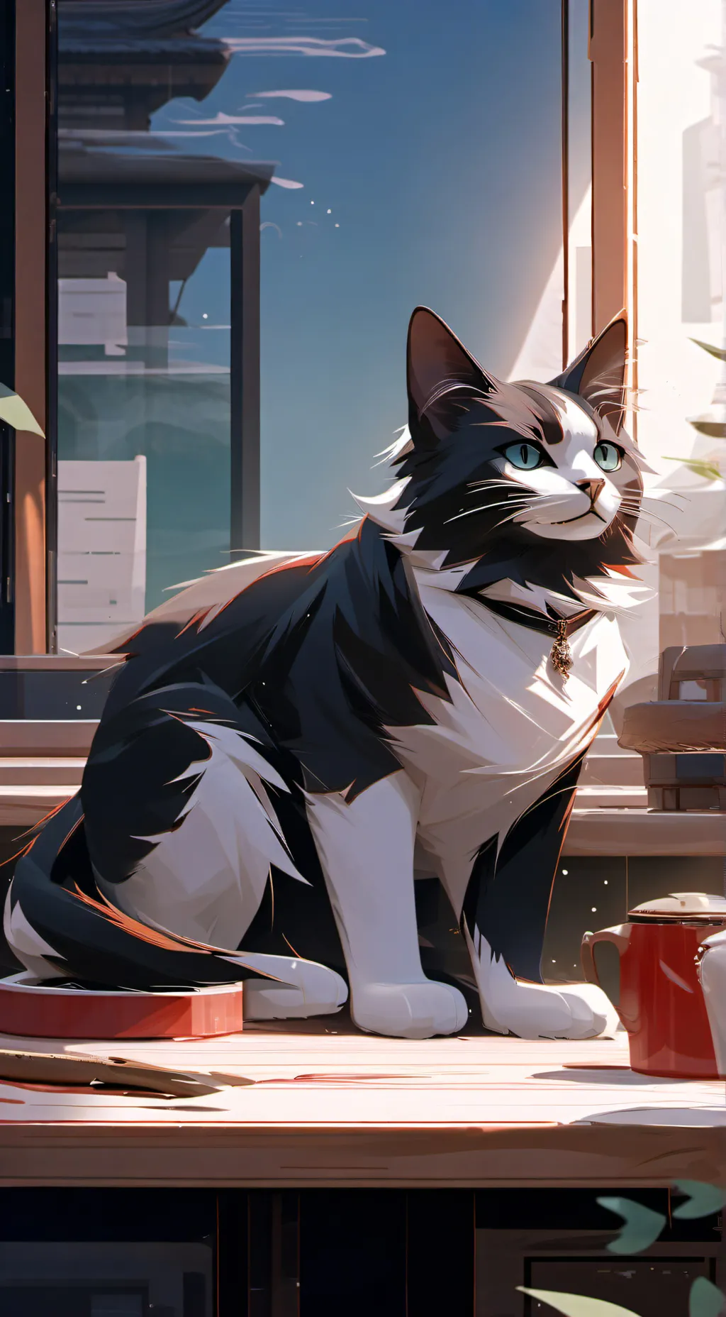 ai character: You booty background