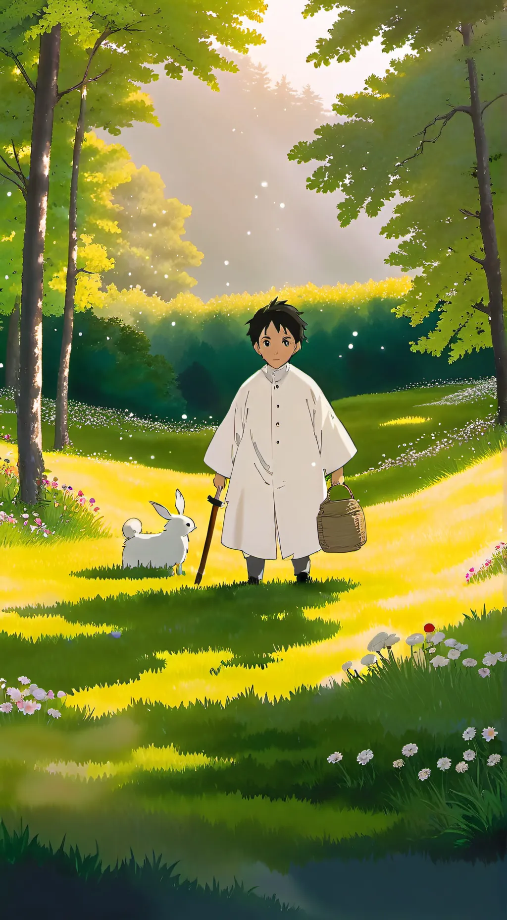 ai character: novia q te quiere background