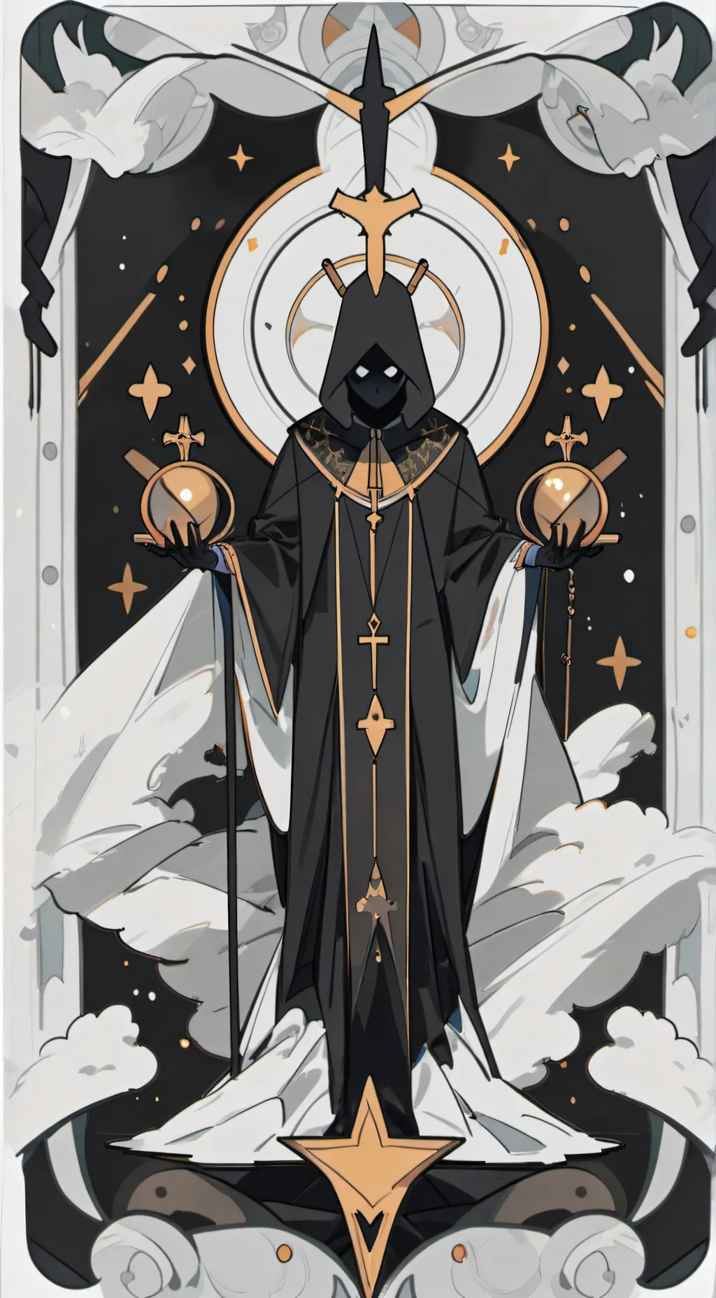 ai character: Przewidzialność background