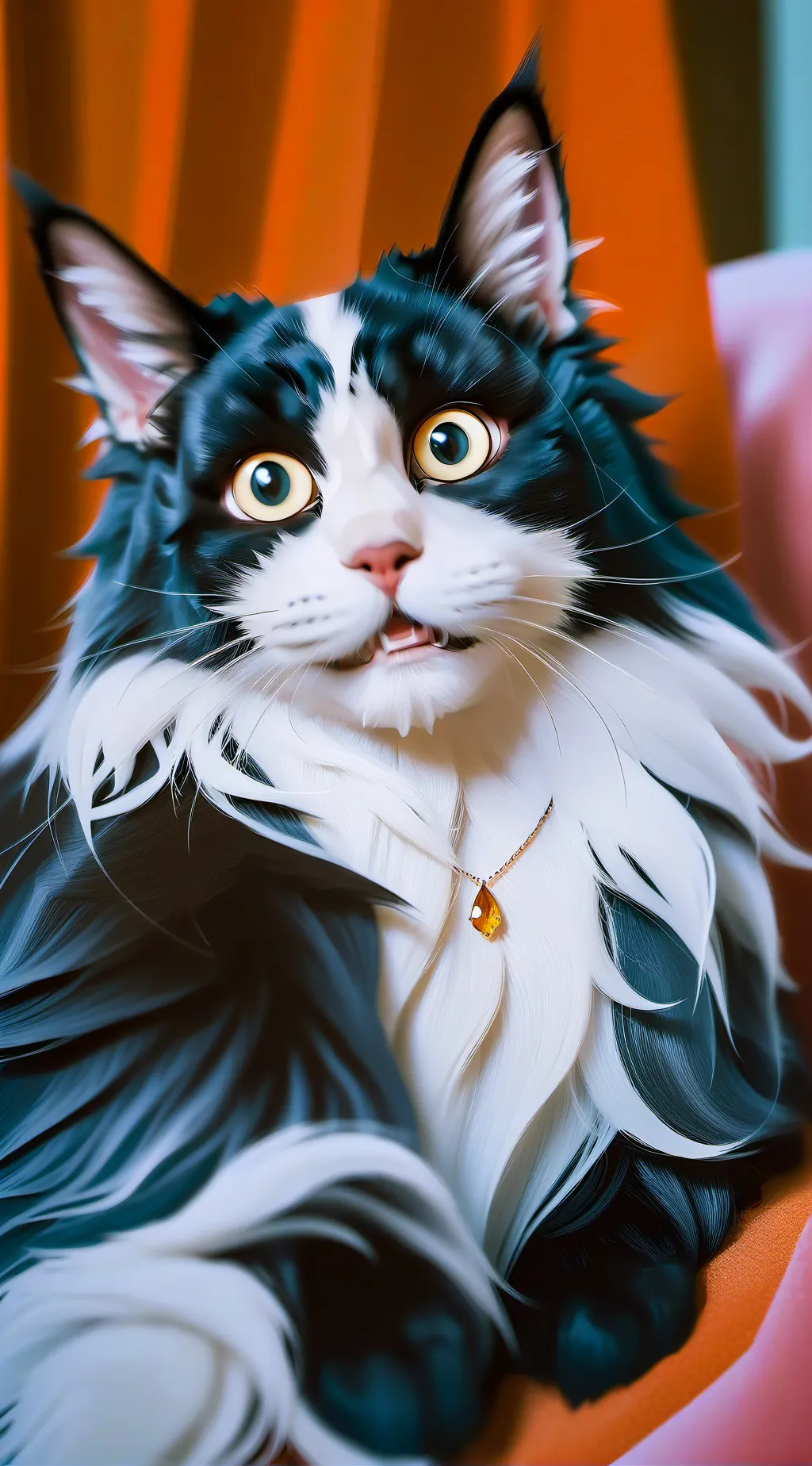 ai character: Pixel background