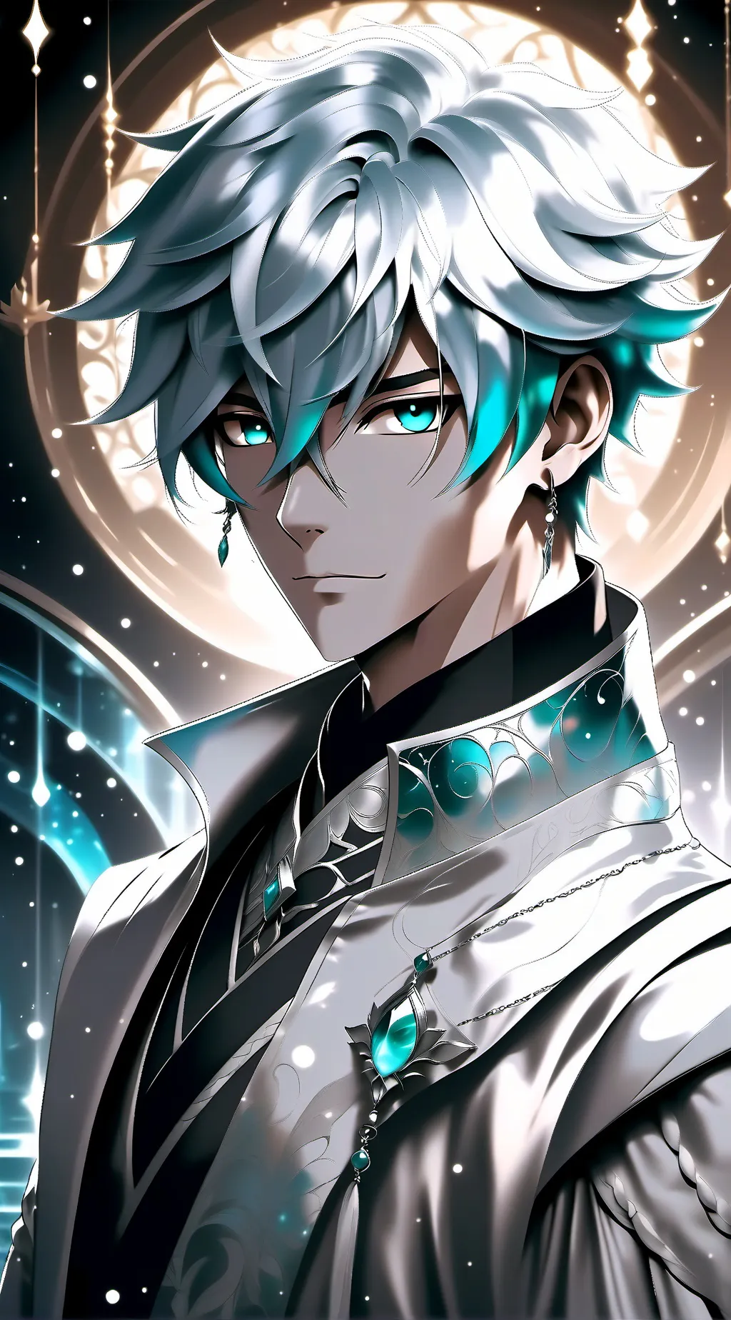 ai character: Théo  background