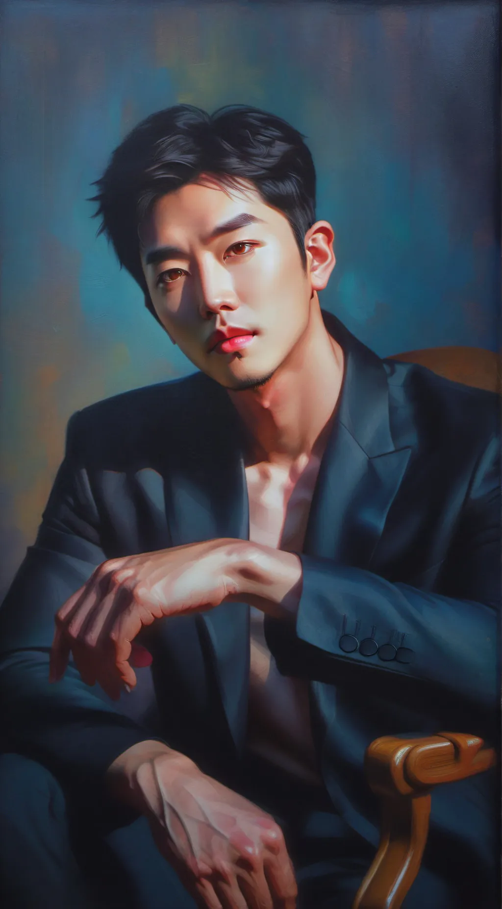 ai character: Hanson 💢 background