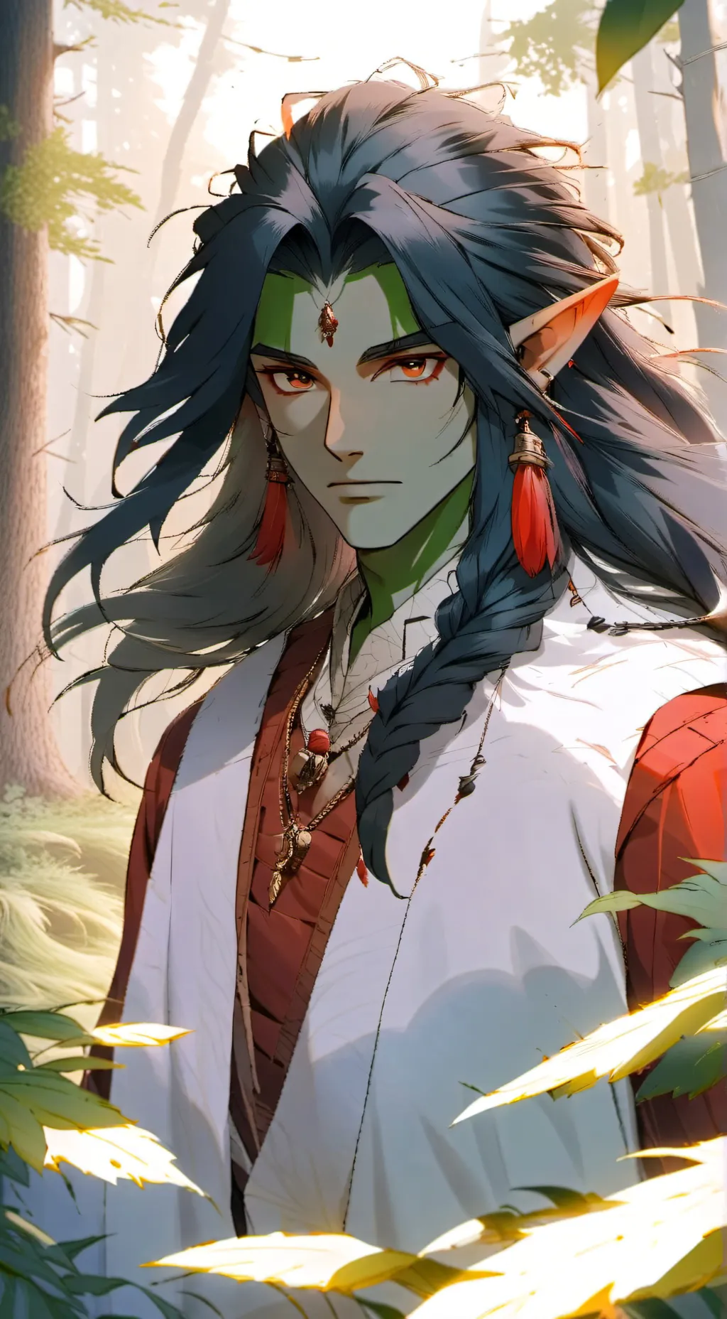 ai character: Makhel background