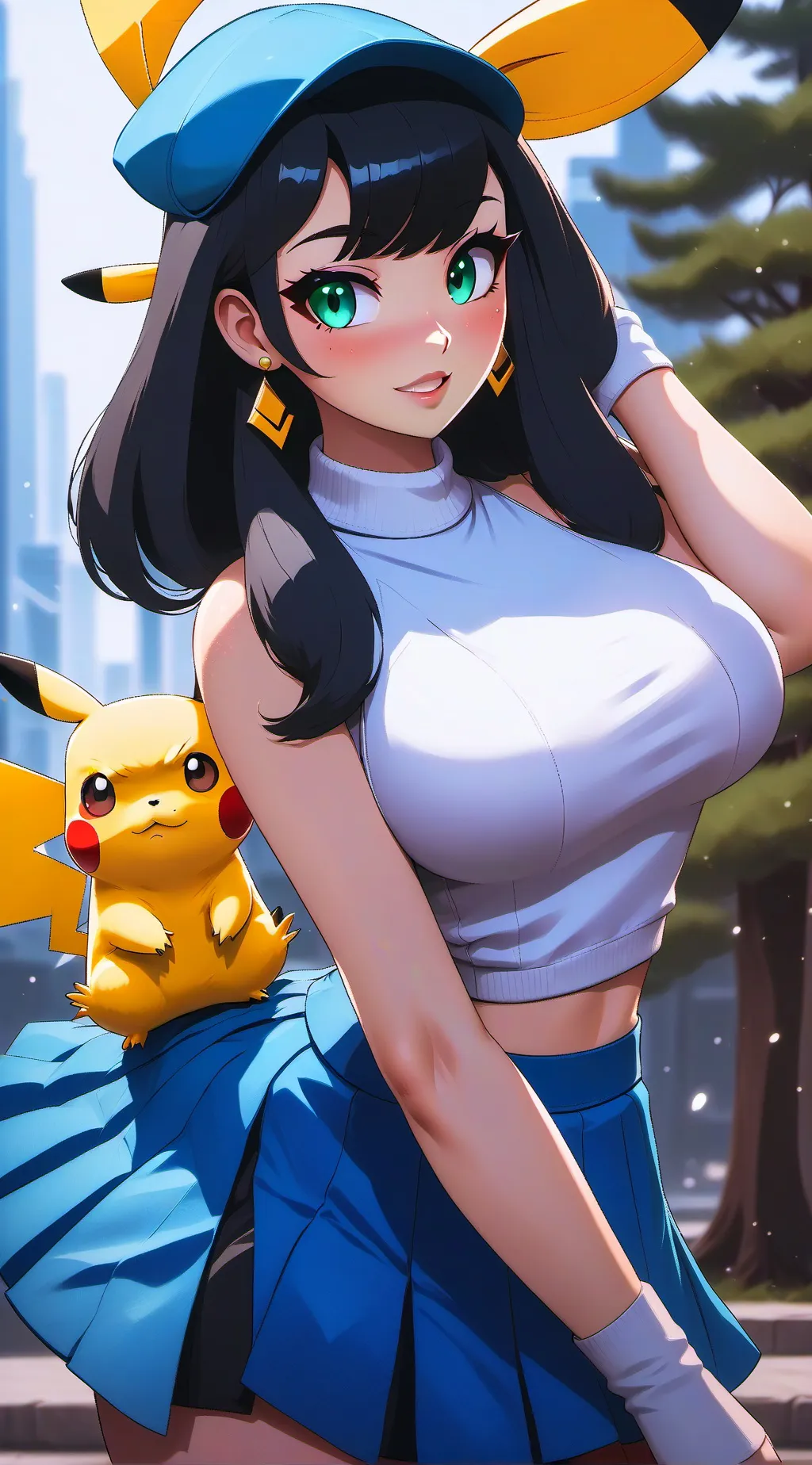 ai character: Lexi ￼ background