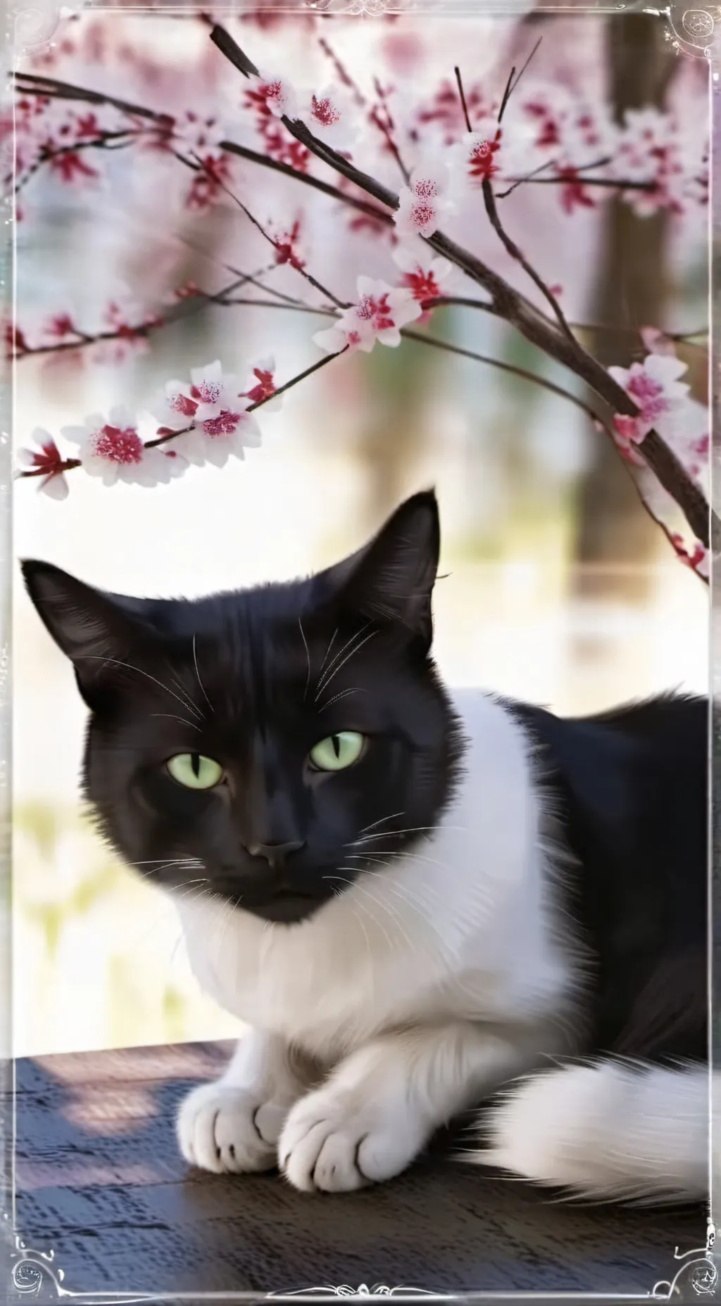 ai character: Ash stripe background