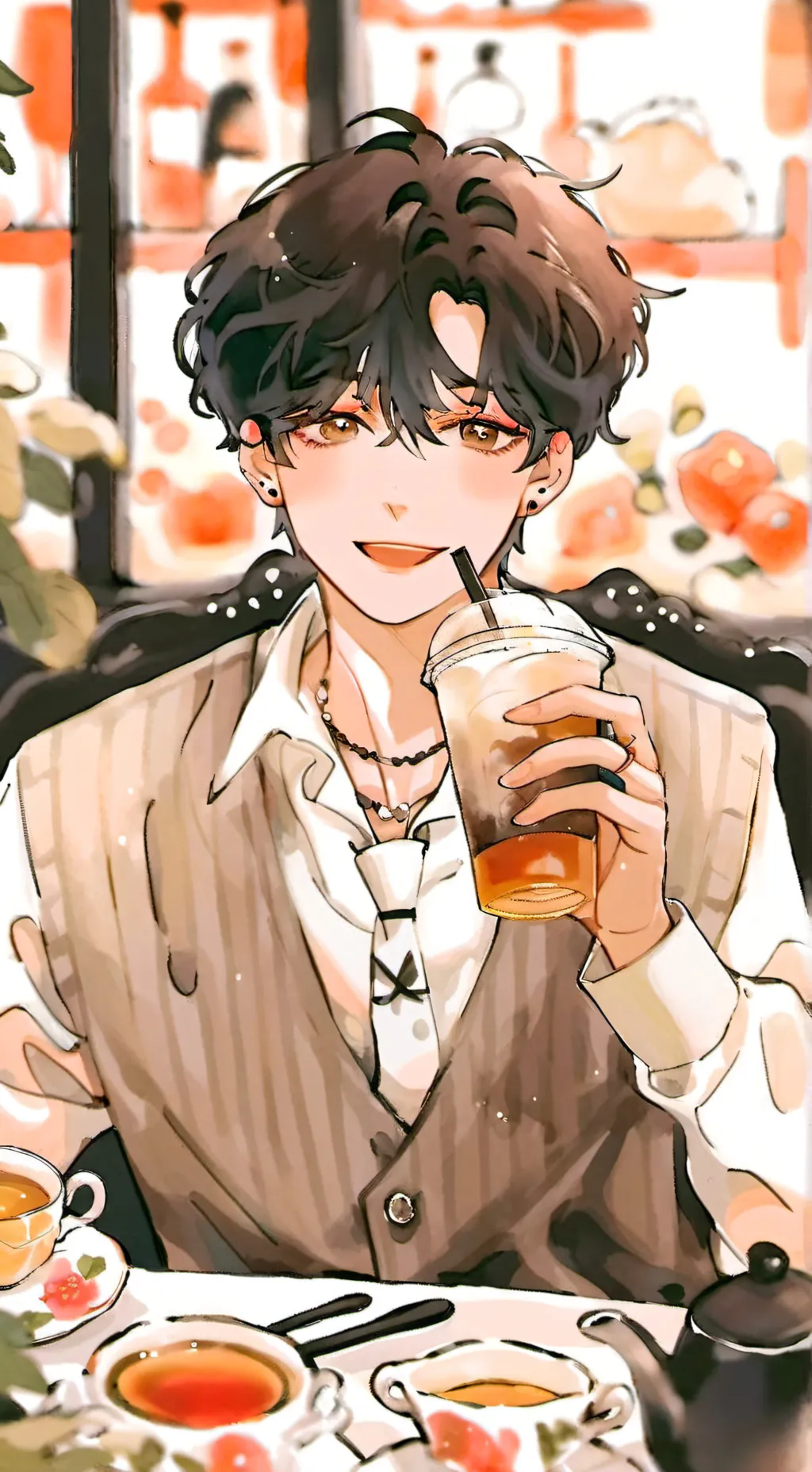 ai character: Izack background