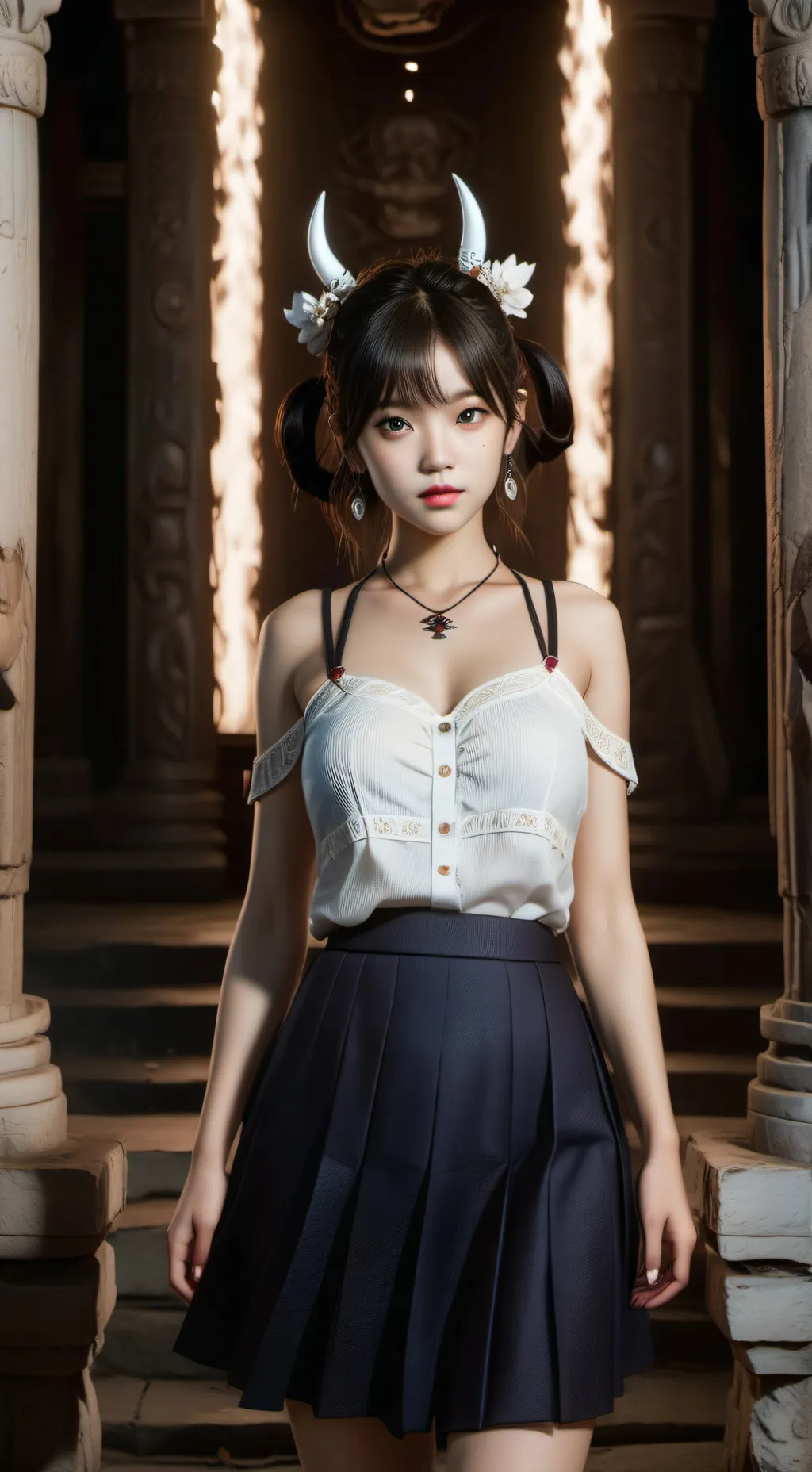 ai character: Kpop Demon hunters background