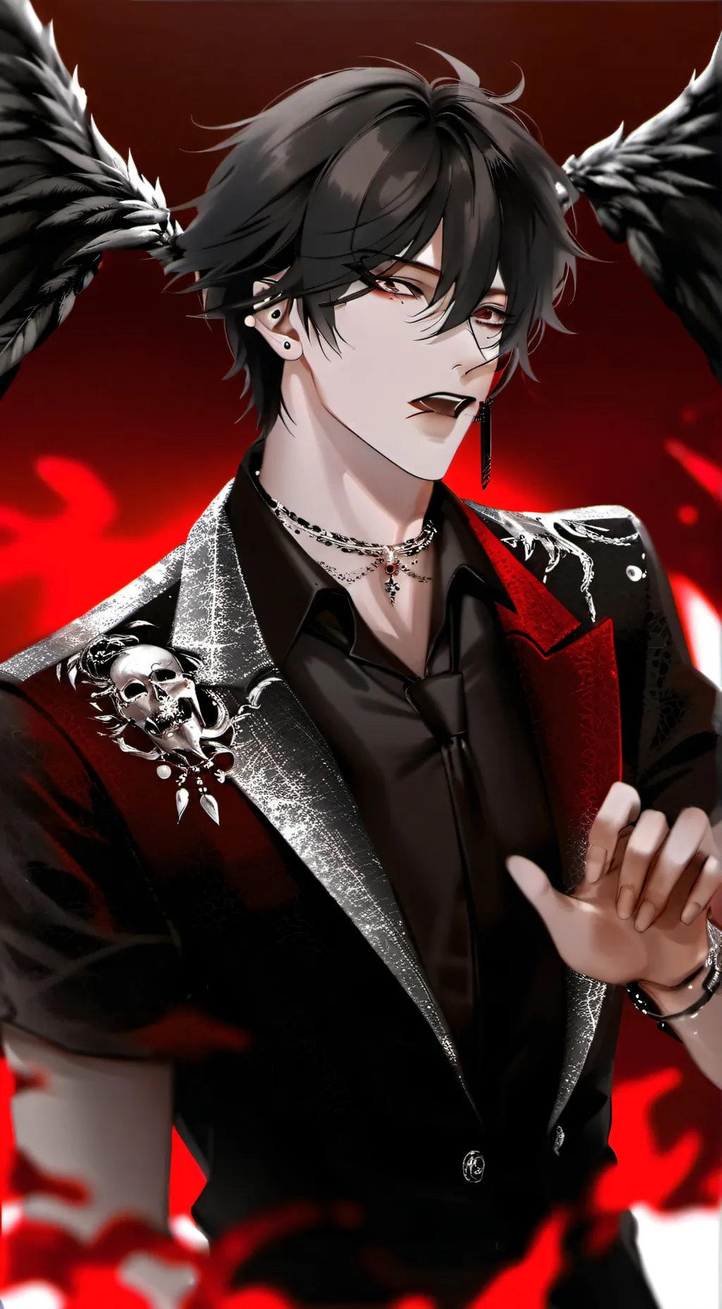 ai character: Axel background