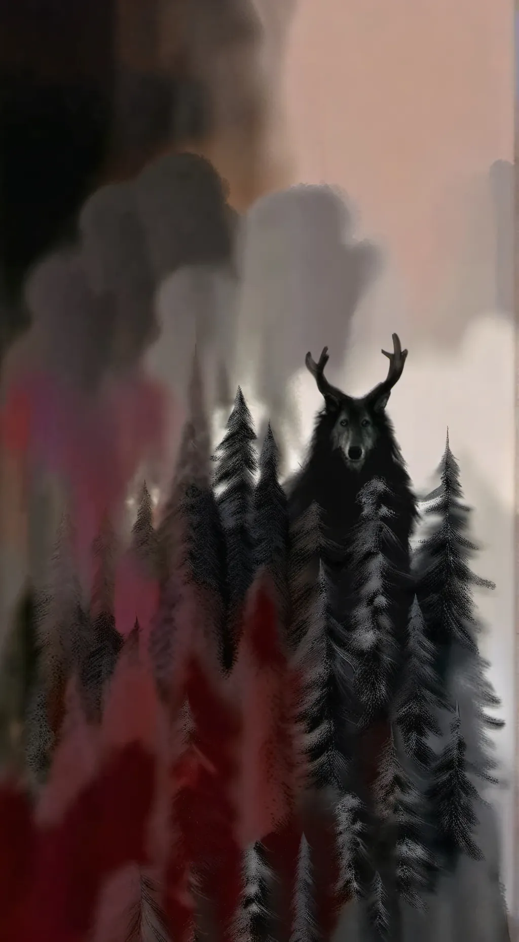 ai character: Leaf the fox background