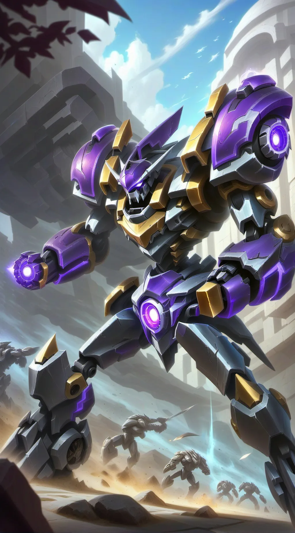 ai character: Murder Drones background