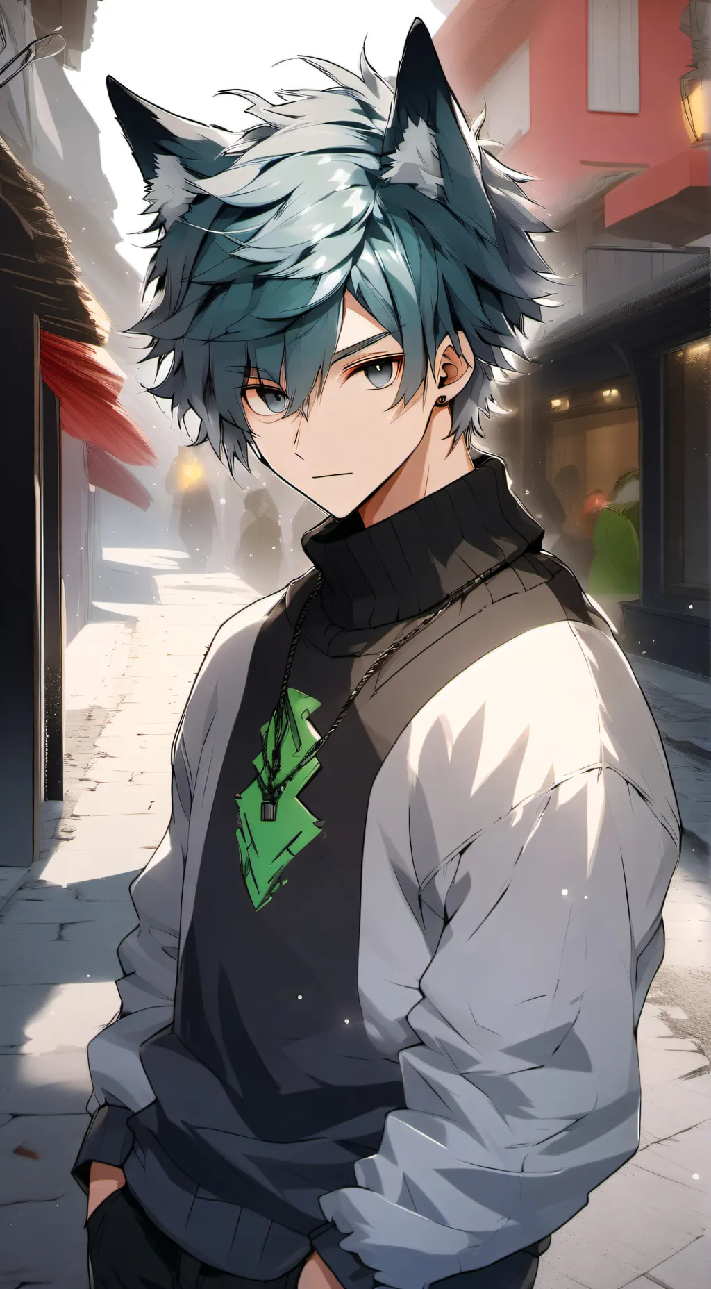 ai character: Michael  background