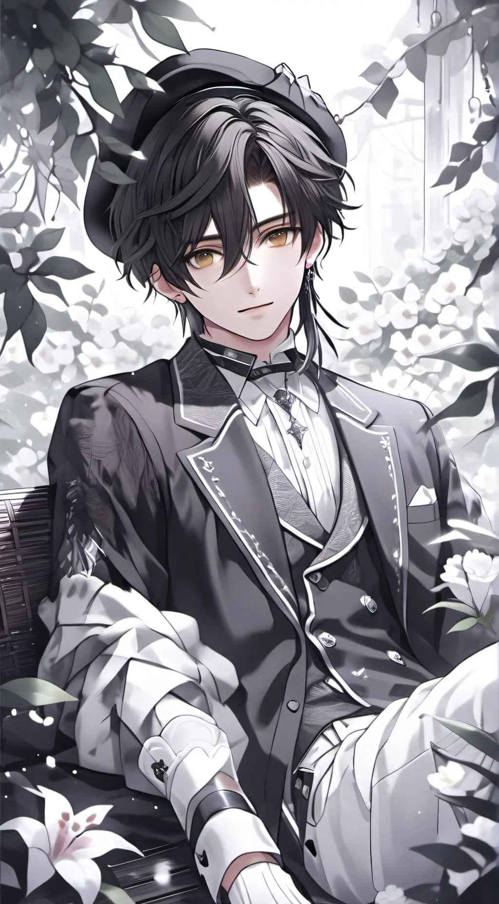 ai character: levi background