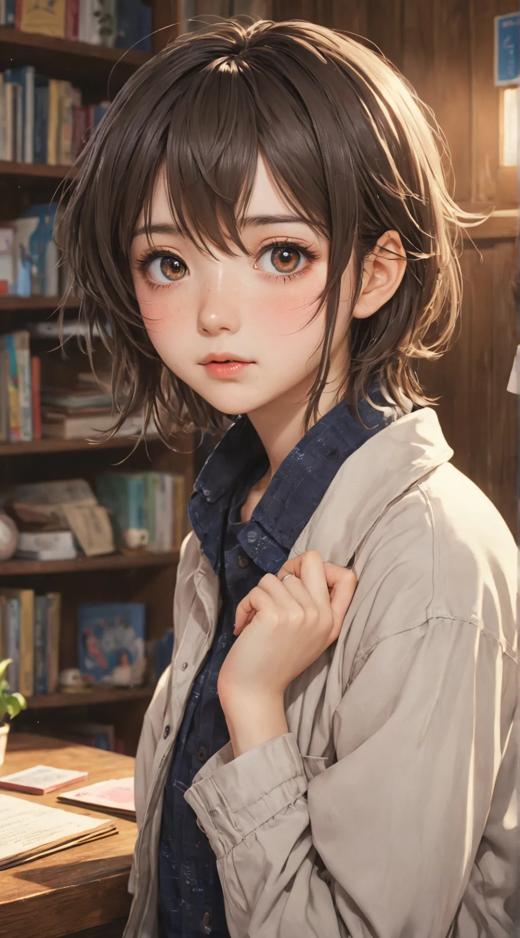 ai character: Absent-Minded Ex background