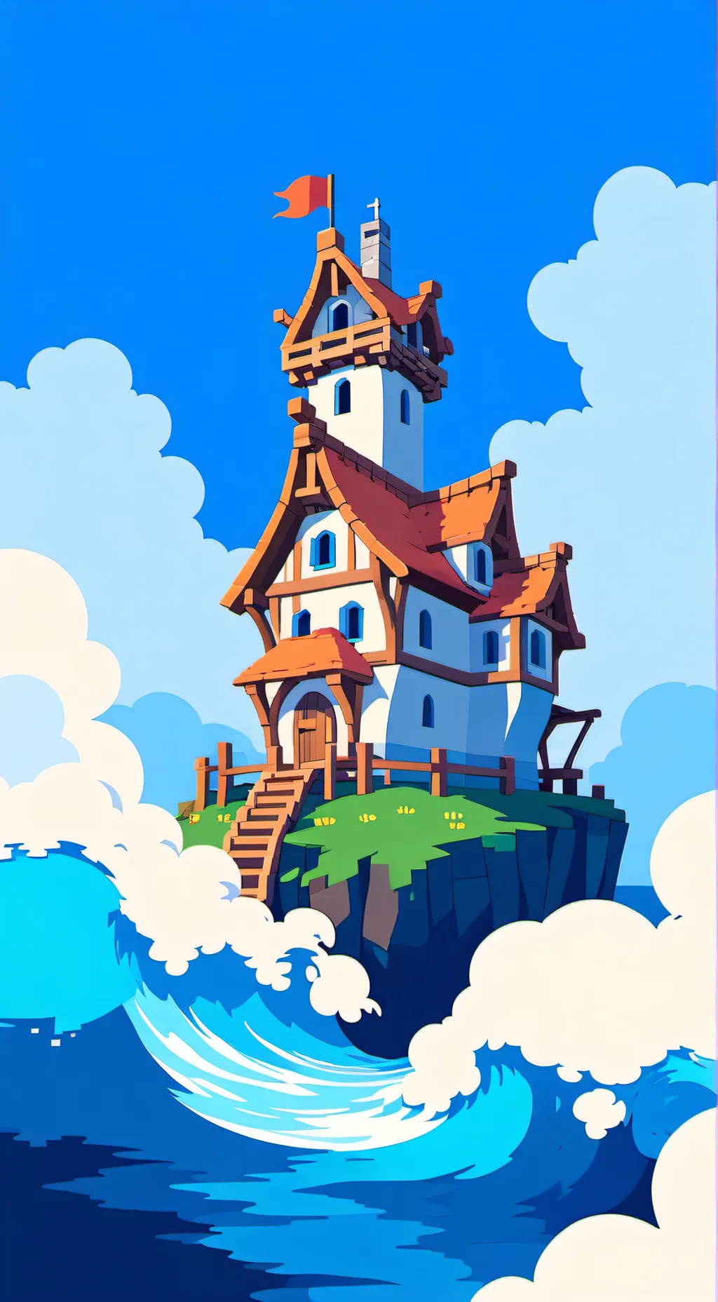 ai character: sc x mc background