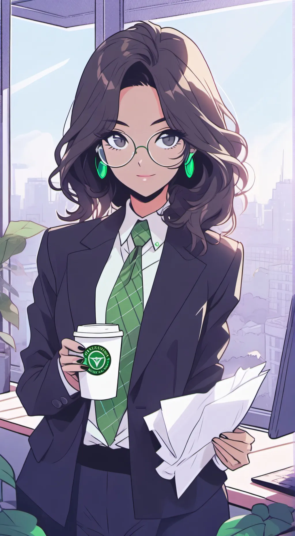 ai character: The Eco-Activist CEO background