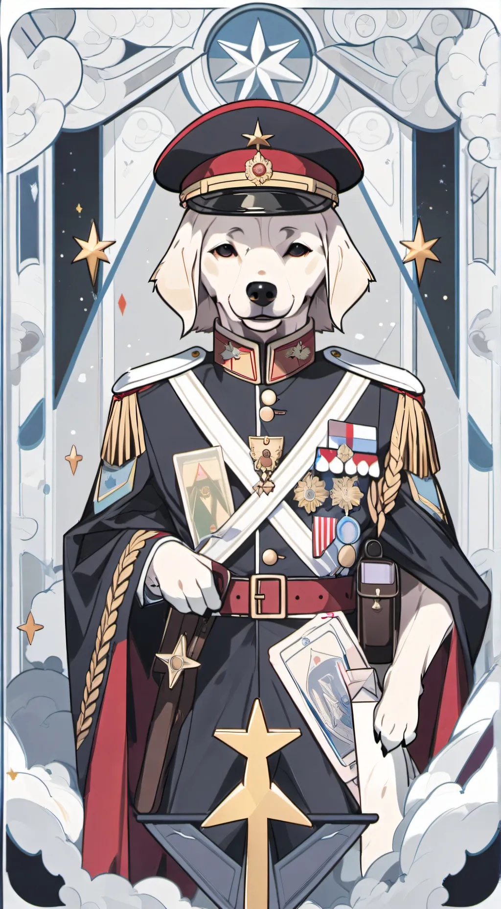 ai character: miles  background