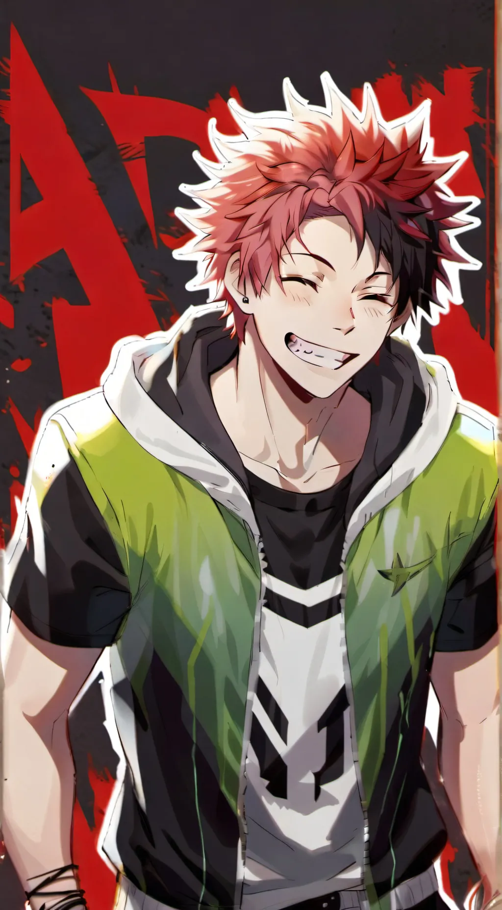 ai character: Kirishima background