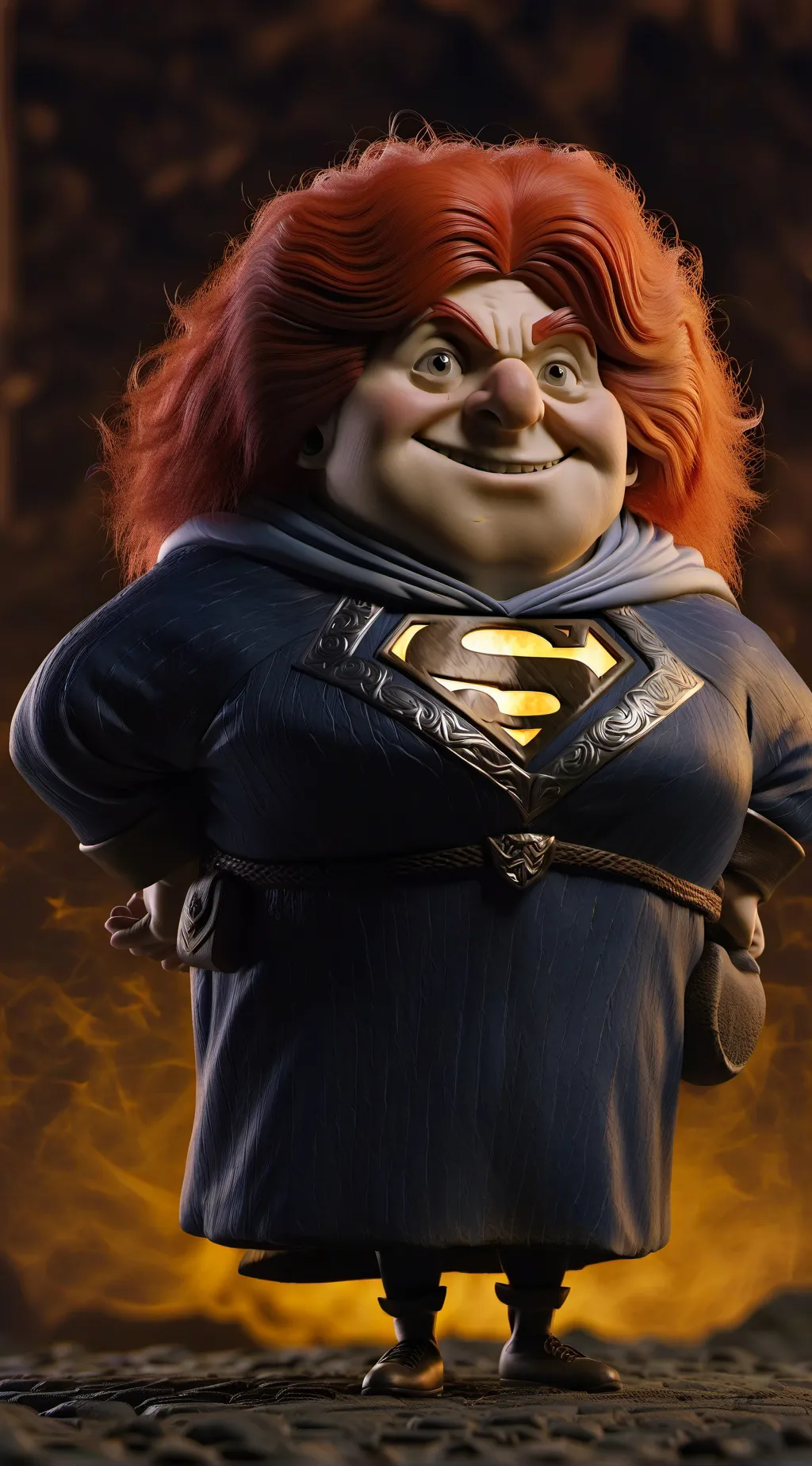 ai character: БУСЯ background