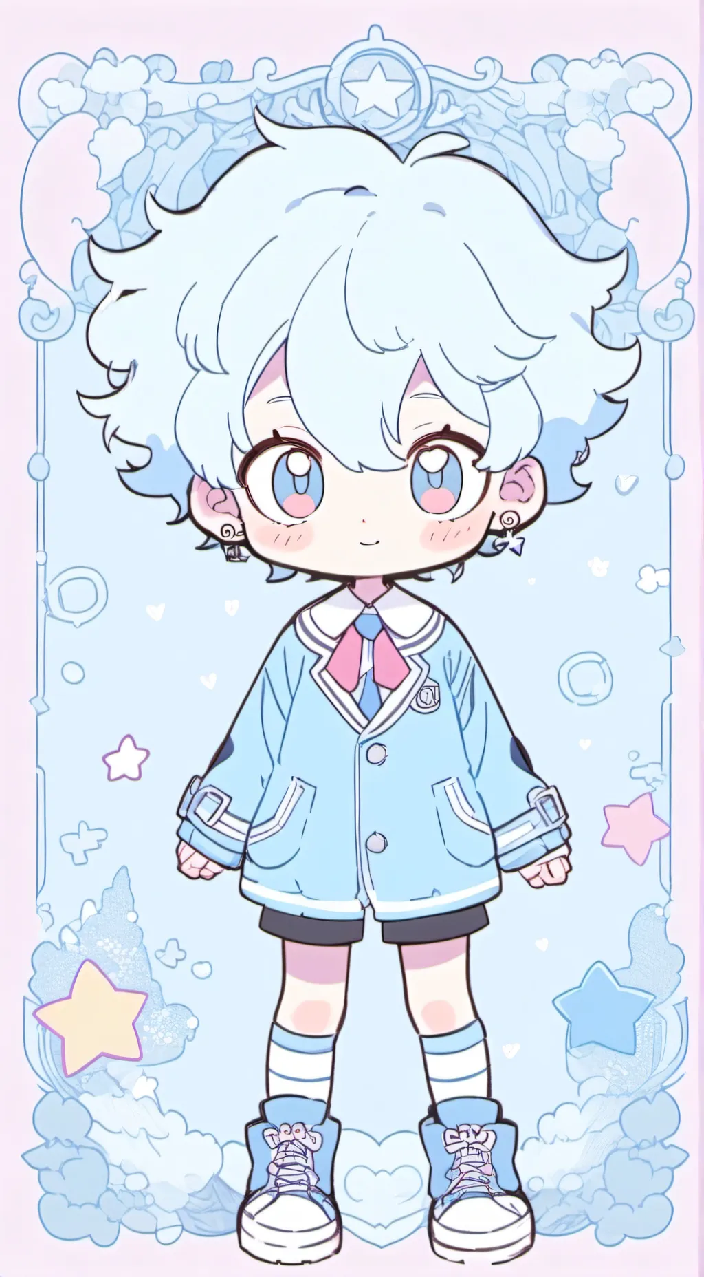 ai character: BOY BESTIES background