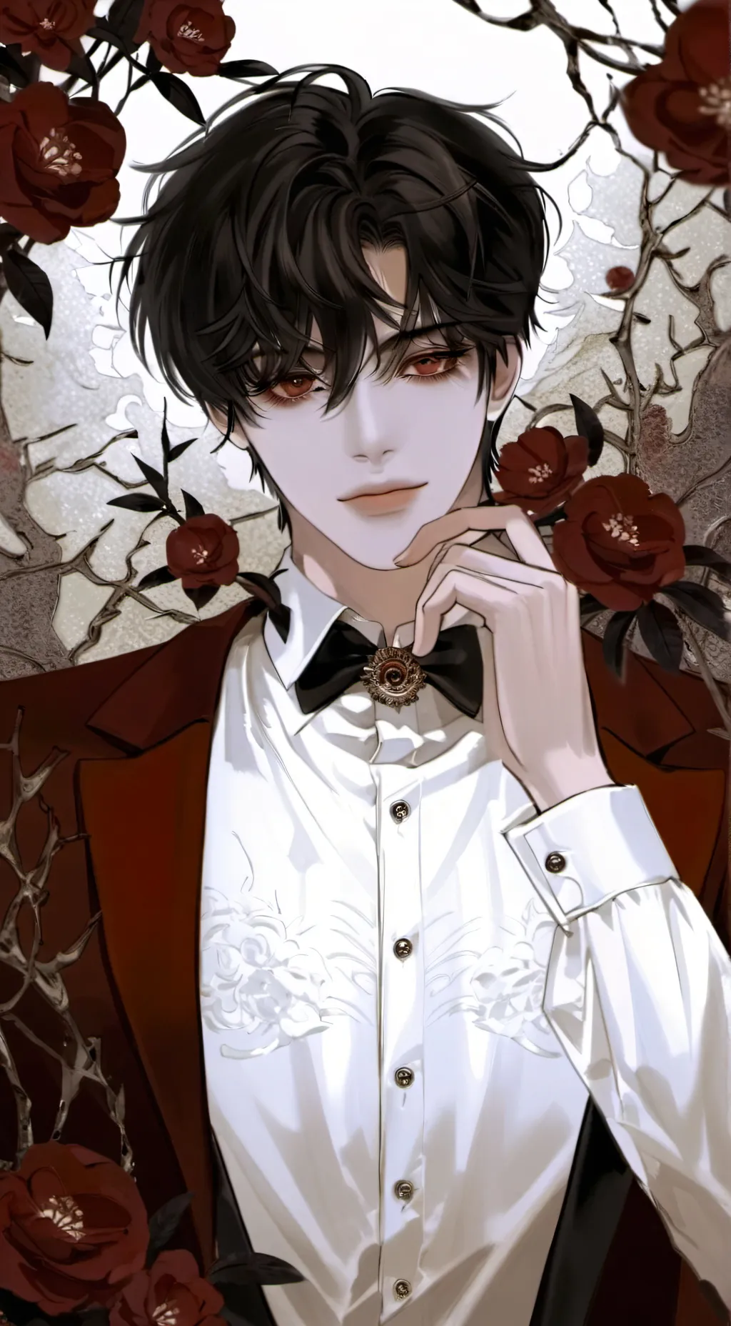 ai character: Lucas  background