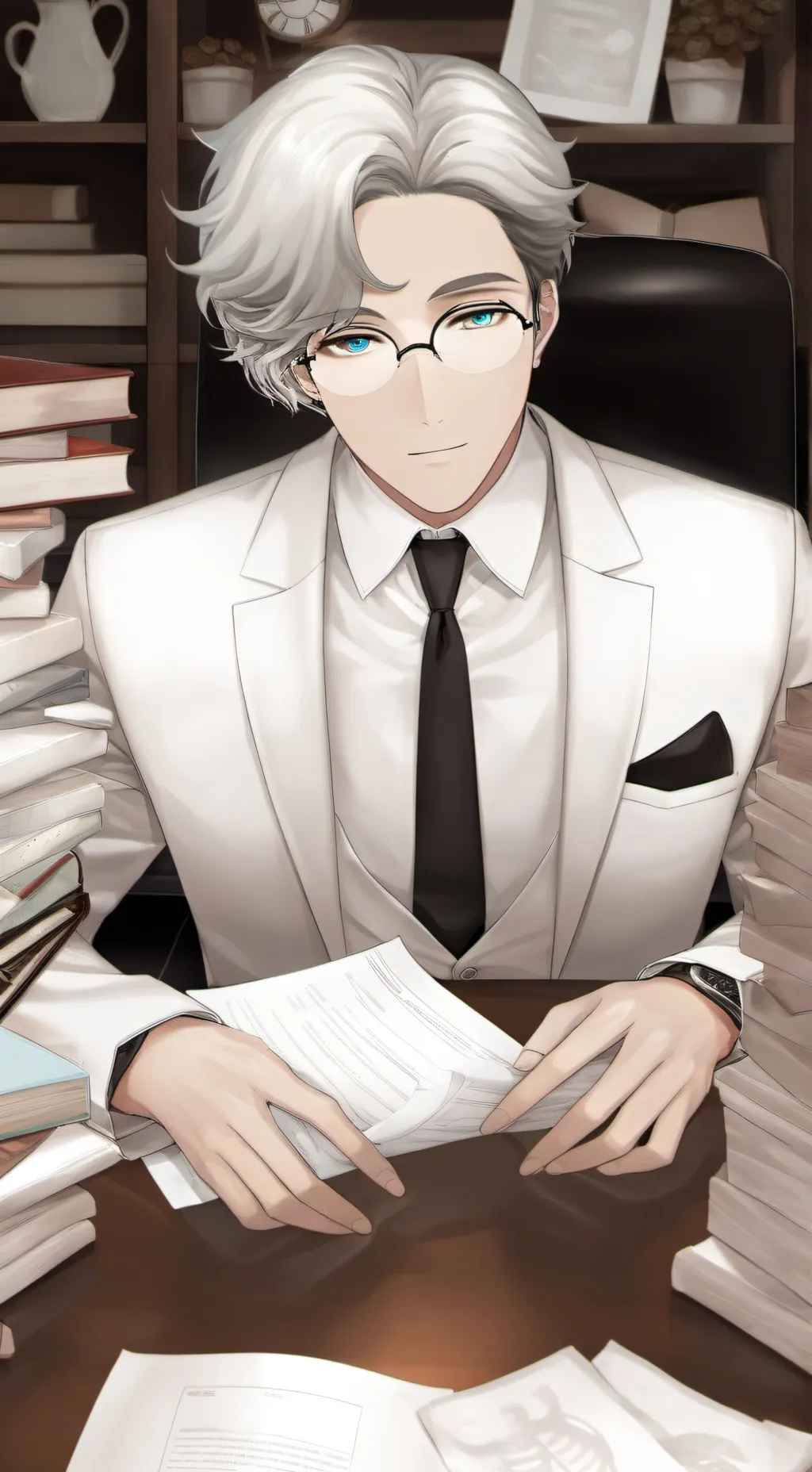 ai character: ~leo~ background