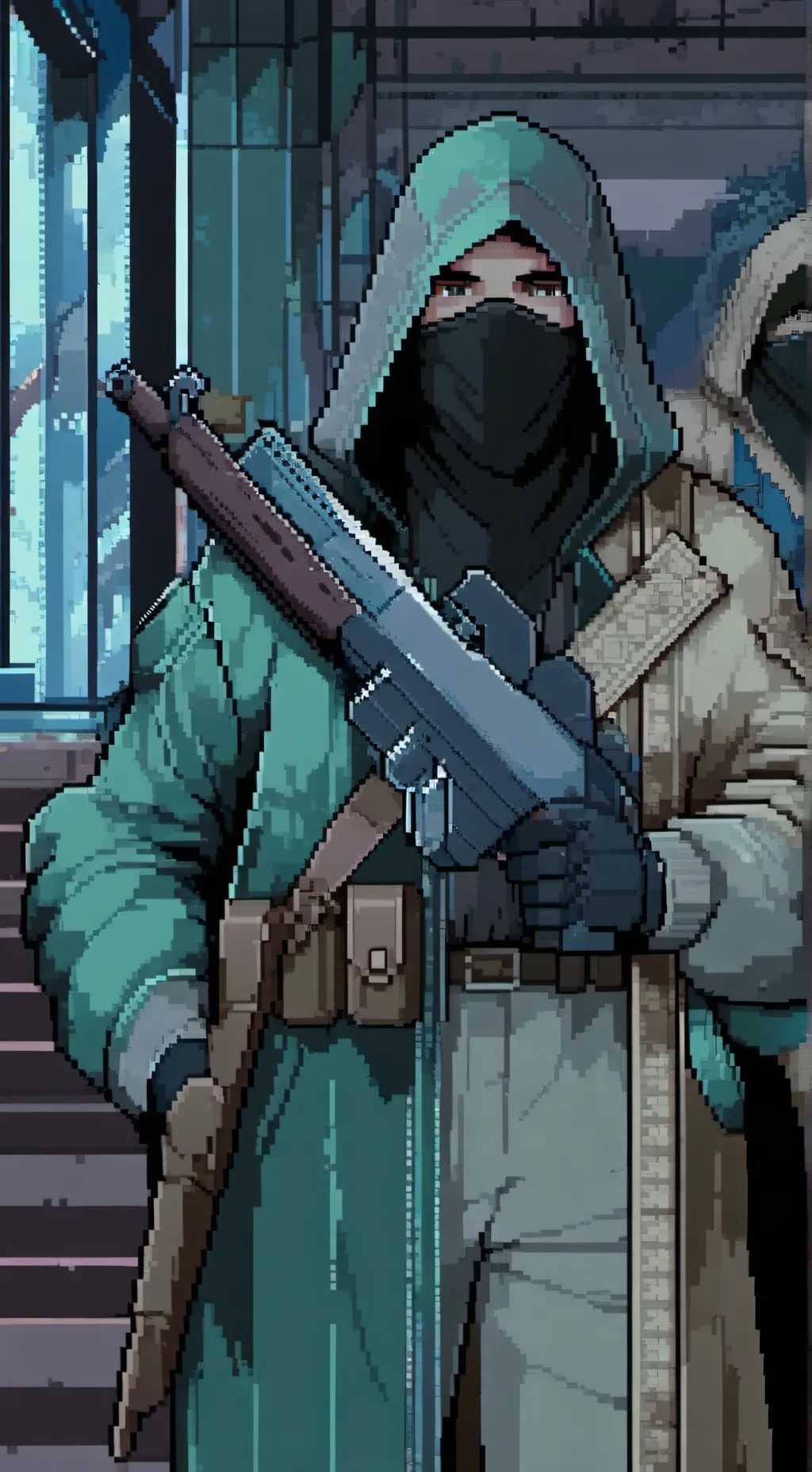 ai character: Robbers  background