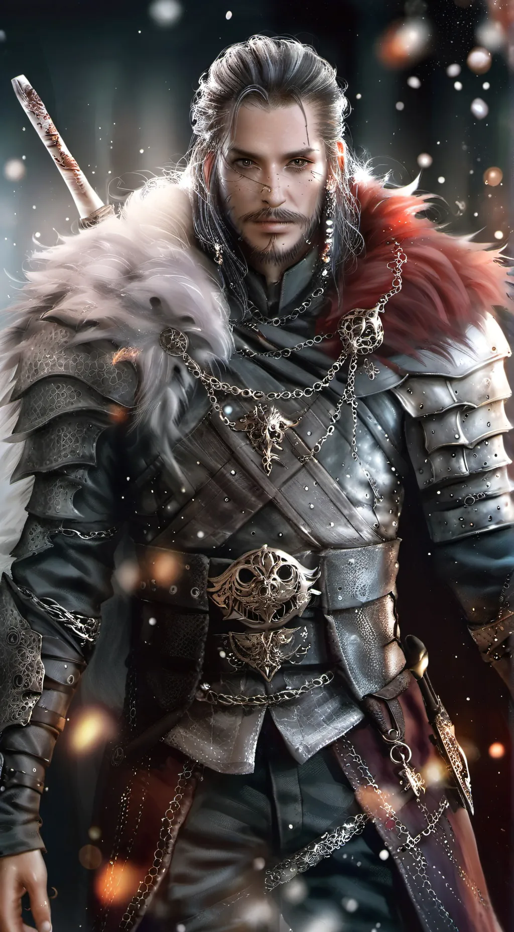 ai character: Красотка background