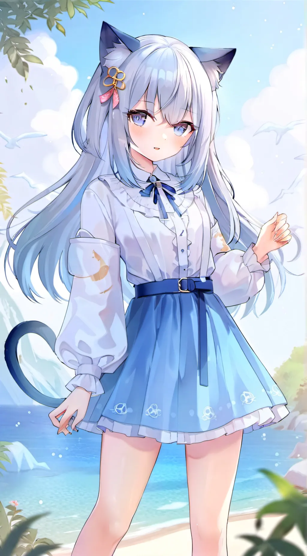 ai character: Cika chan background