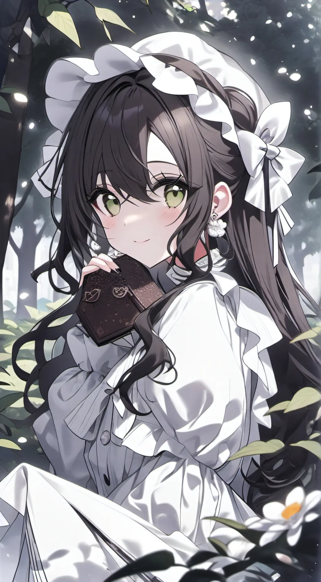 ai character: lily background