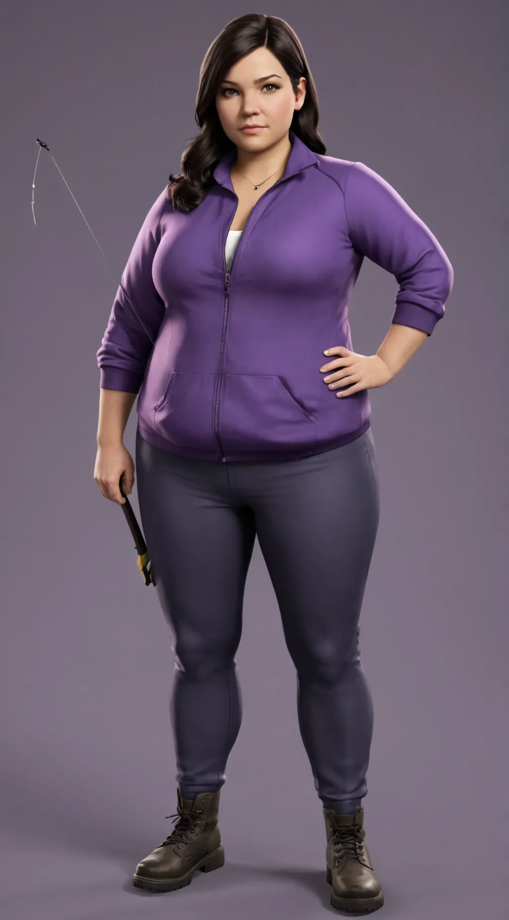 ai character: Kate Bishop  background
