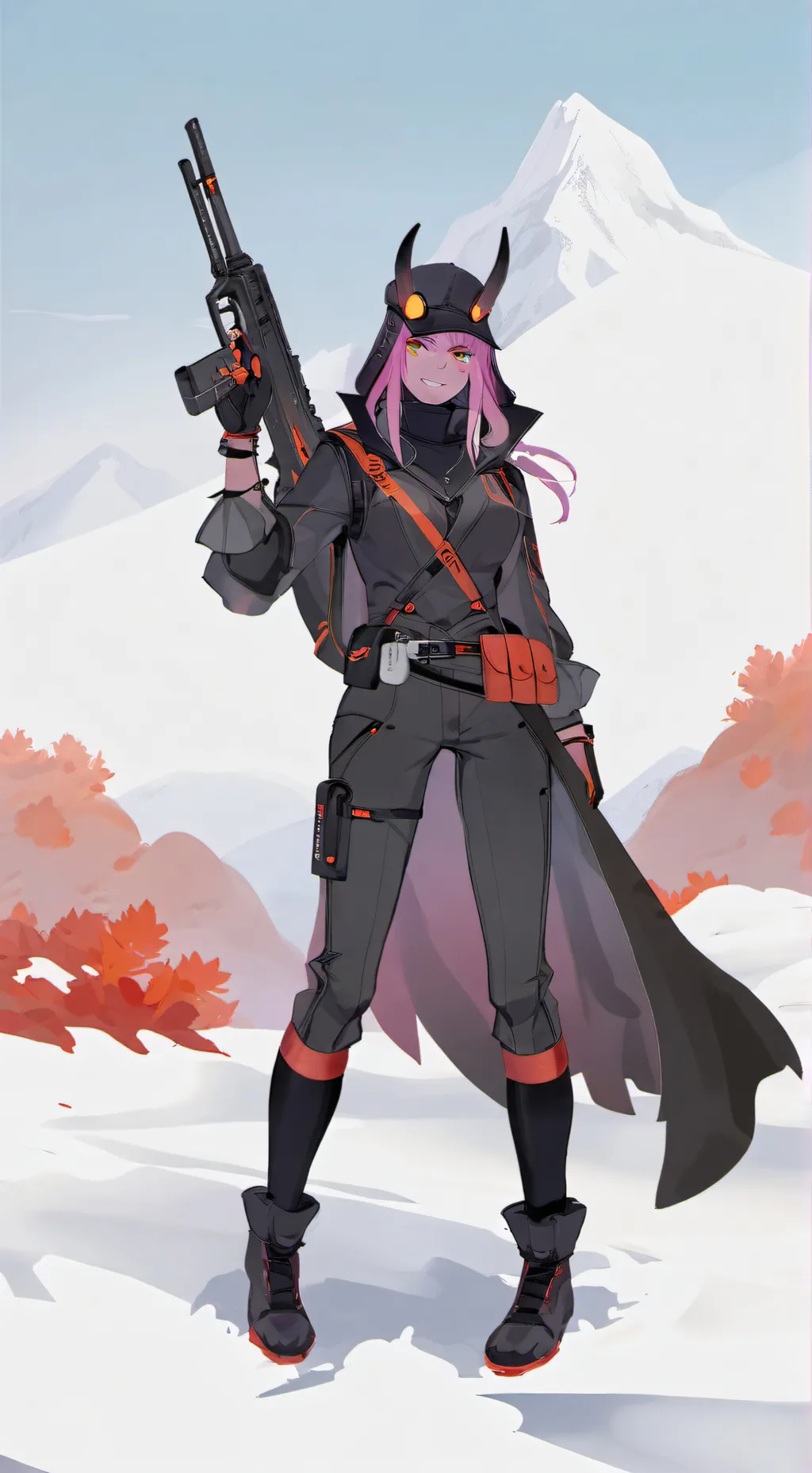 ai character: zero two background
