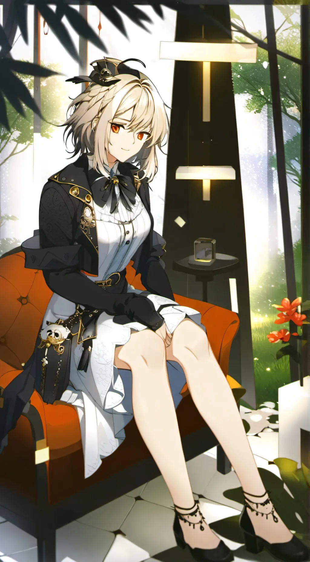 ai character: Alejandra... background